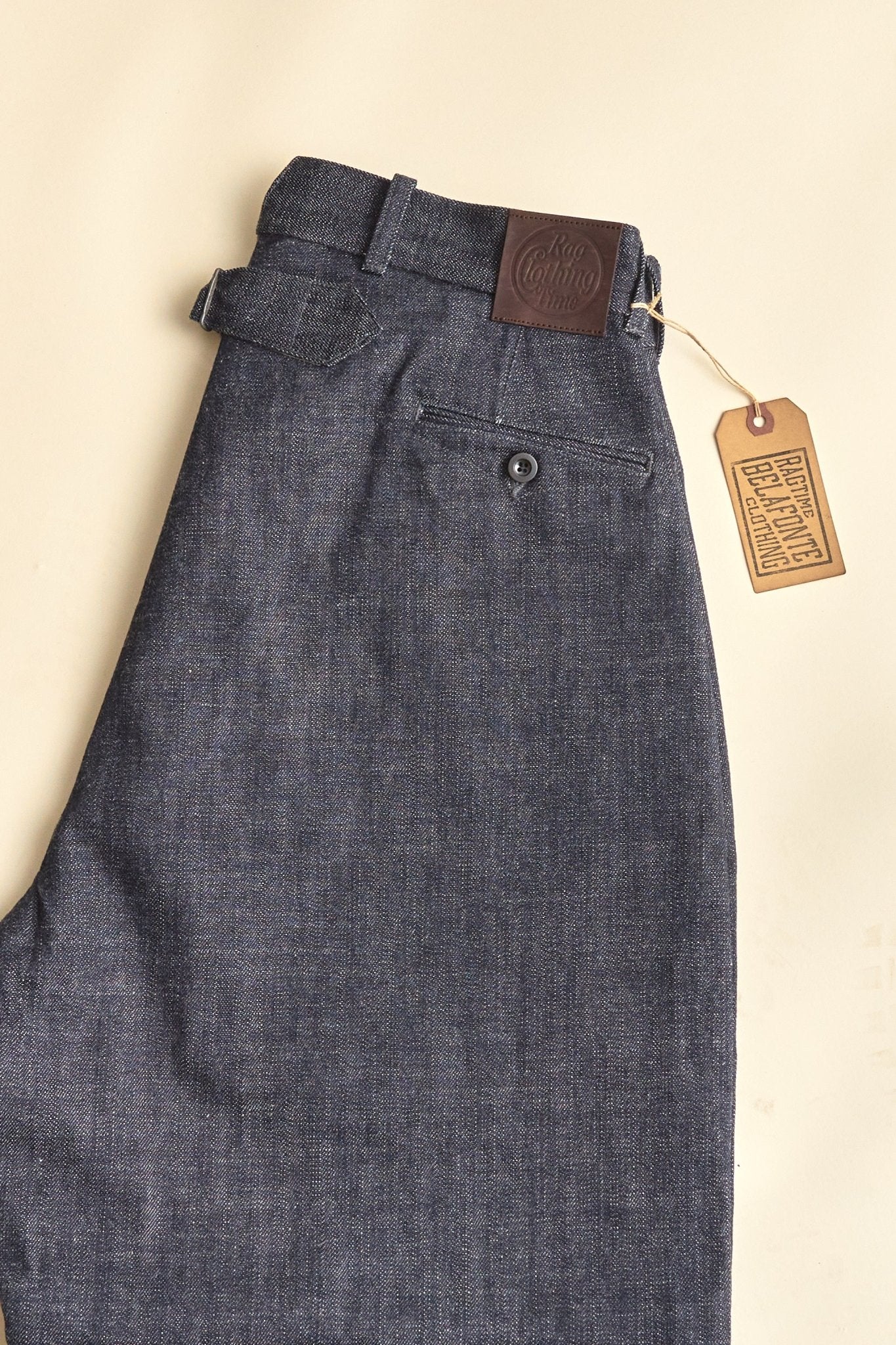 Belafonte Hi Back Trouser - Indigo Denim - Image 6