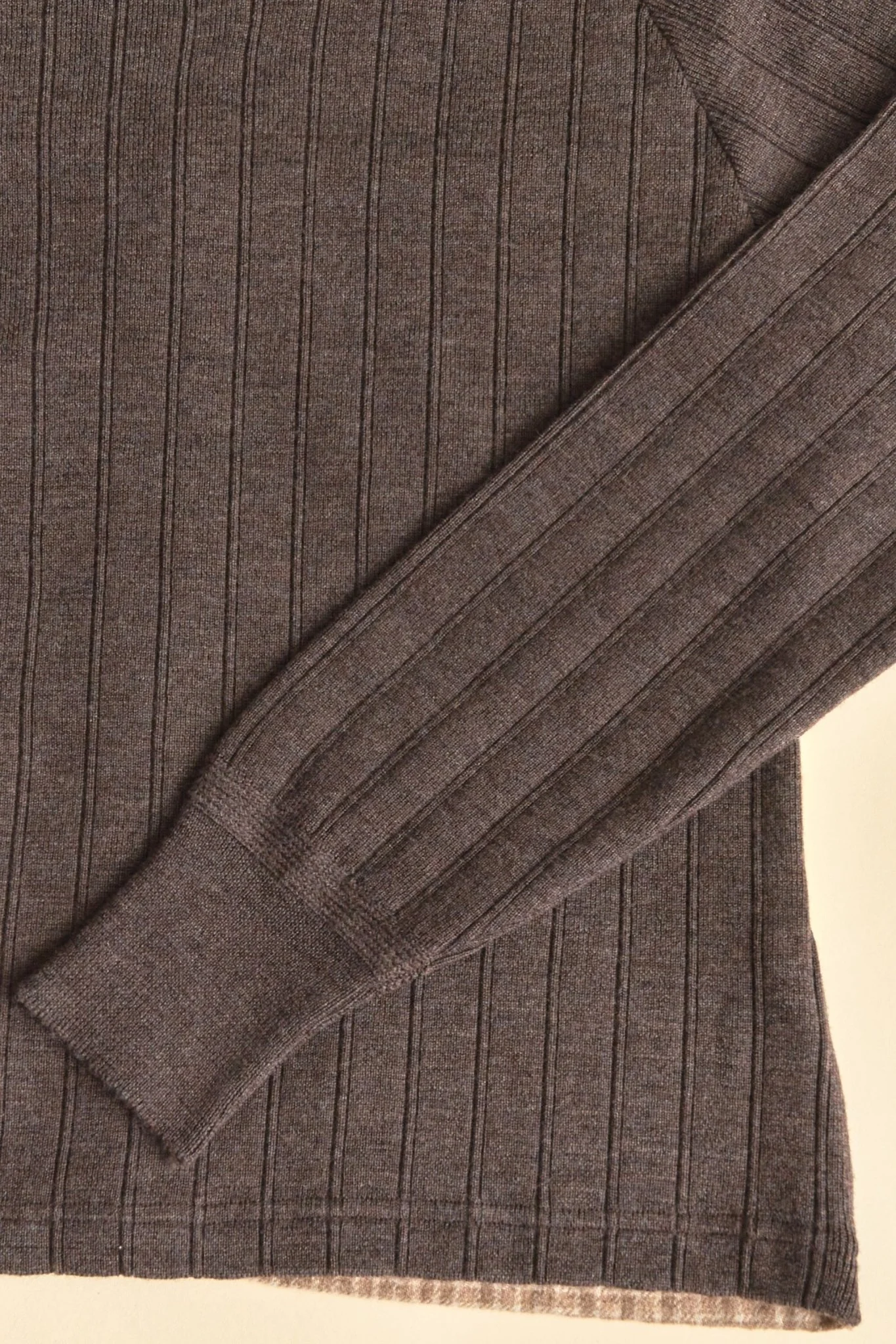 Belafonte Ragtime Panel Cardigan - Smoky Brown - Image 6