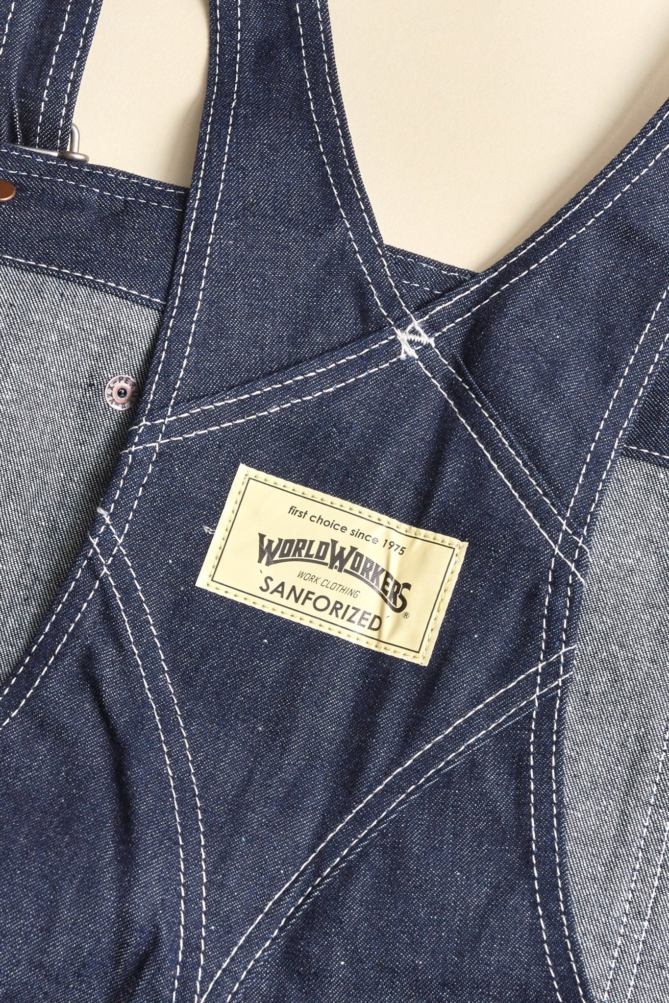 Big John World Workers Overall - Dry Indigo - Image 4