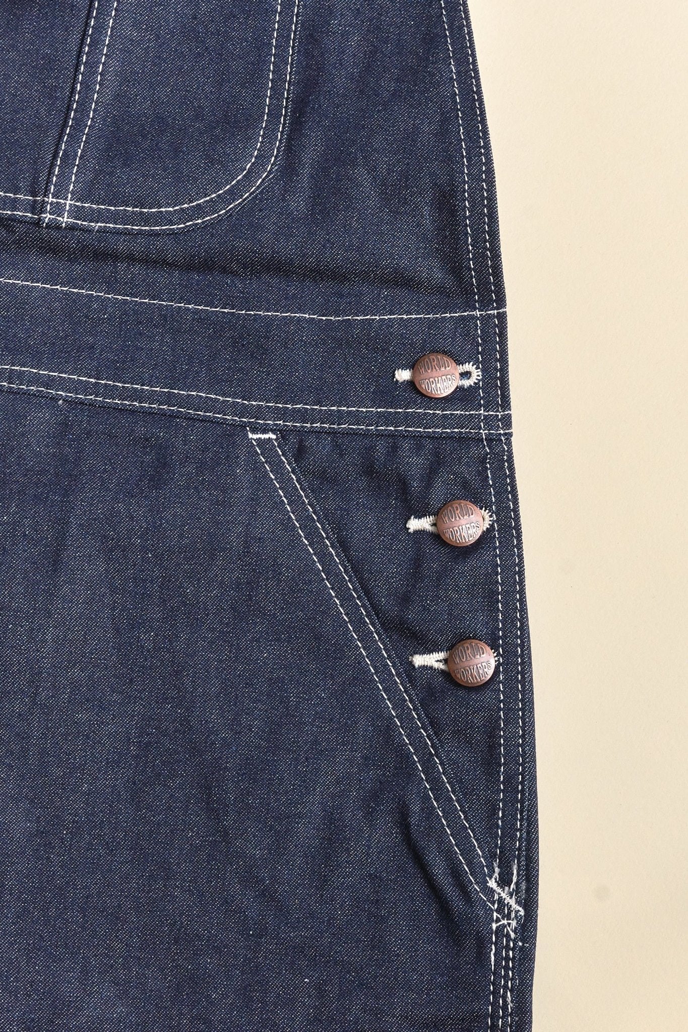 Big John World Workers Overall - Dry Indigo - Image 7