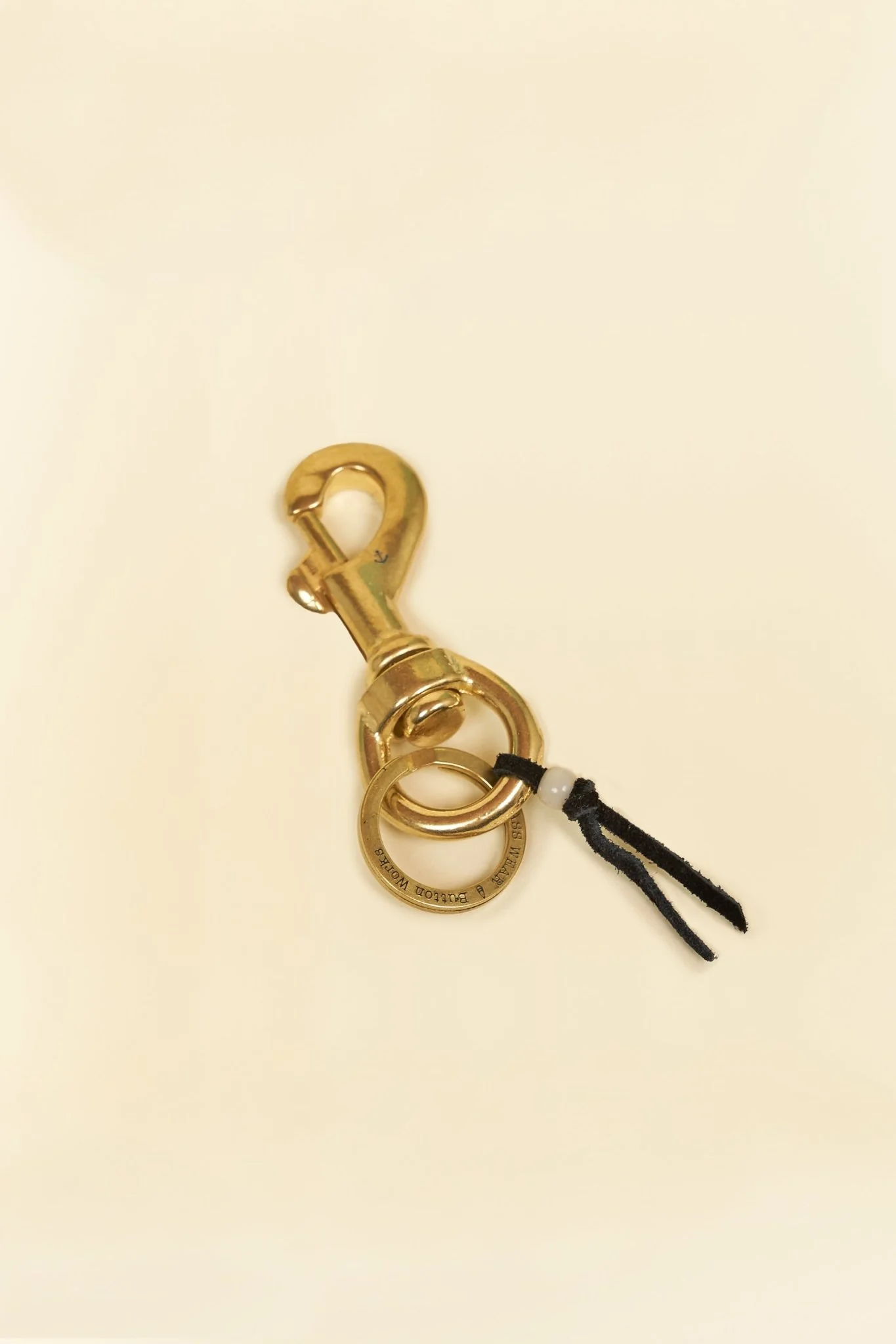 Button Works "Brass Wear" Key Holder - Brass - Image 11