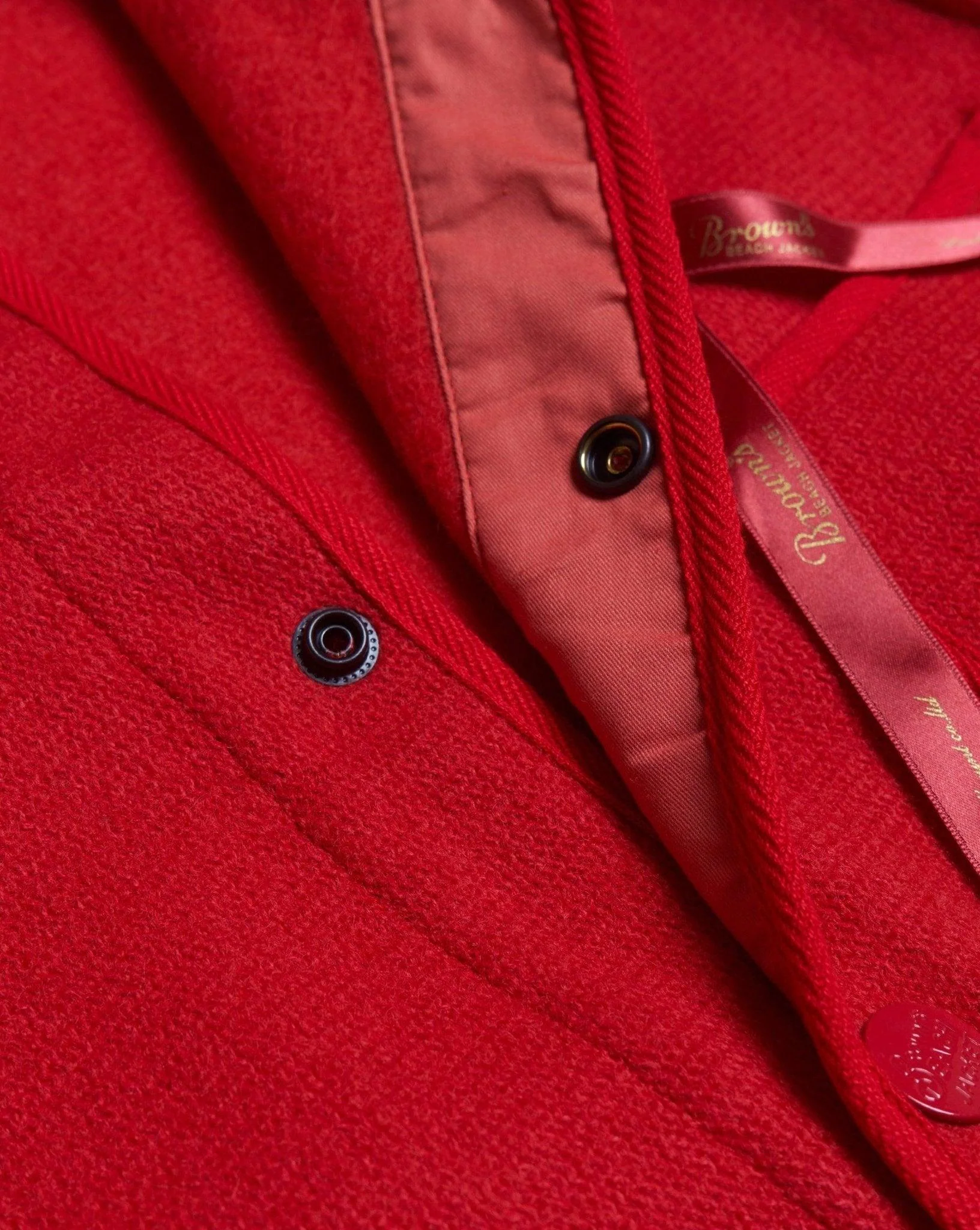 Brown's Beach Jacket - Red - Image 4