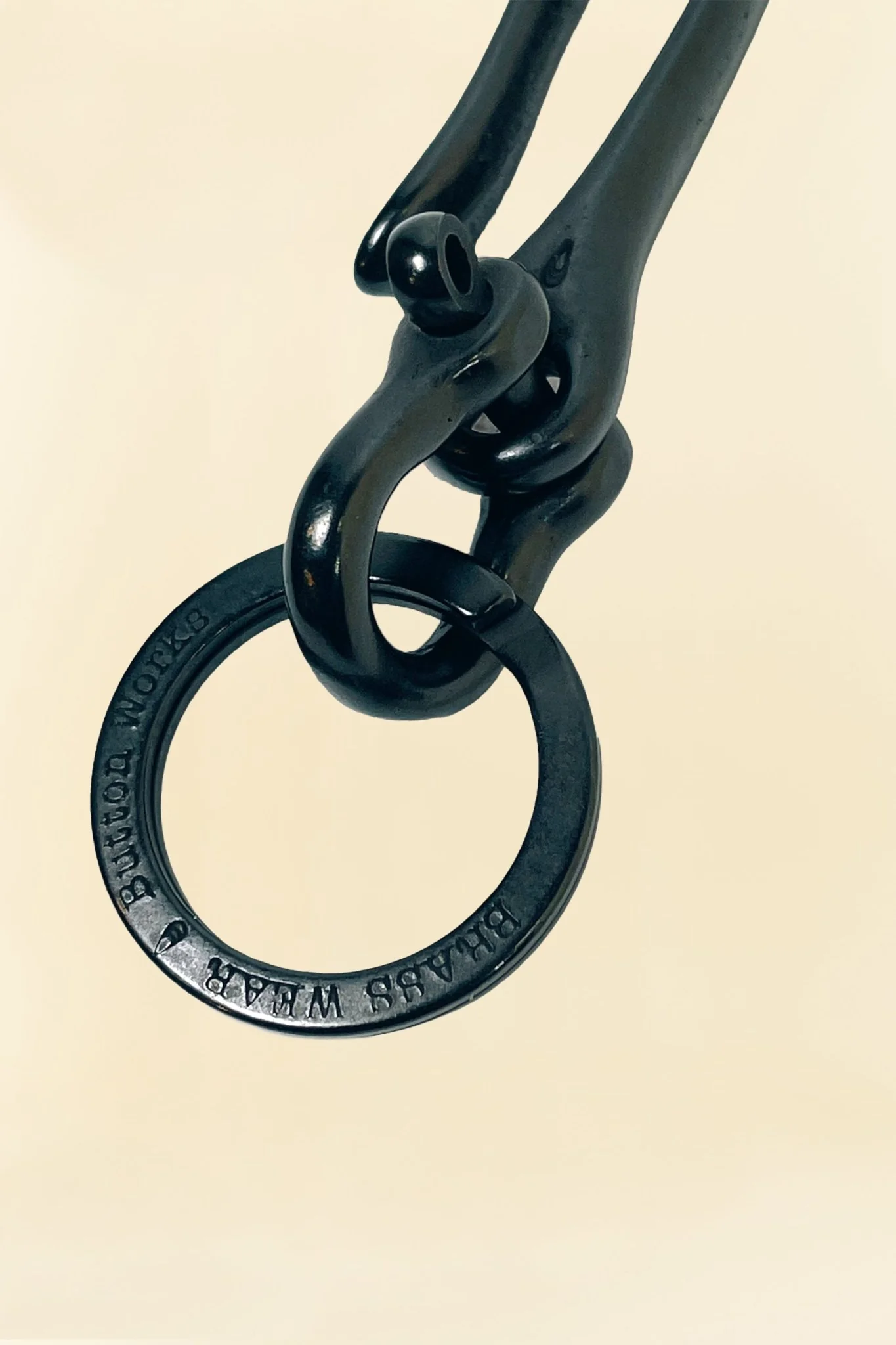 Button Works 'Black Line' Fish Hook Key Holder - Image 2