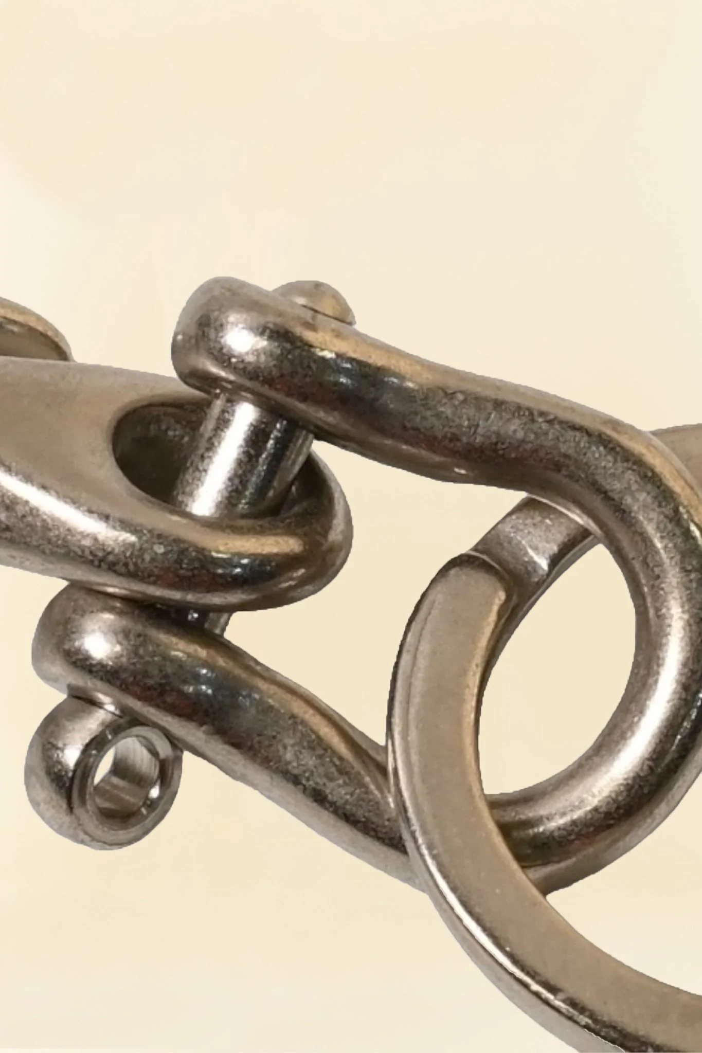 Button Works Nickel Fish Hook Key Holder - Image 3