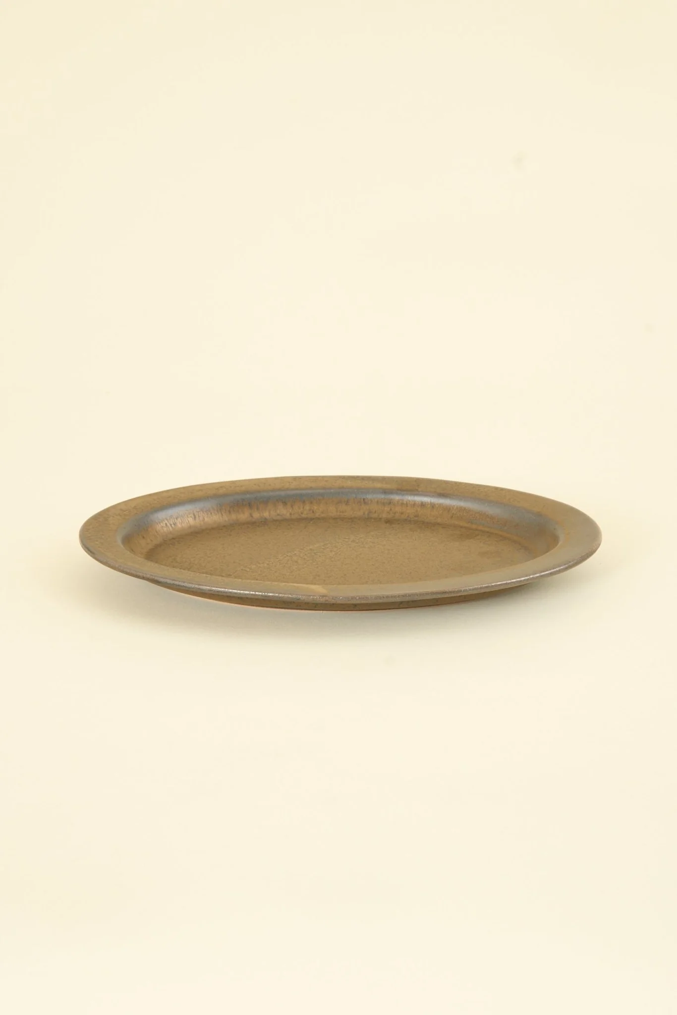 CHIPS Inc. Ancient Pottery Oval Plate - Brass - Image 3