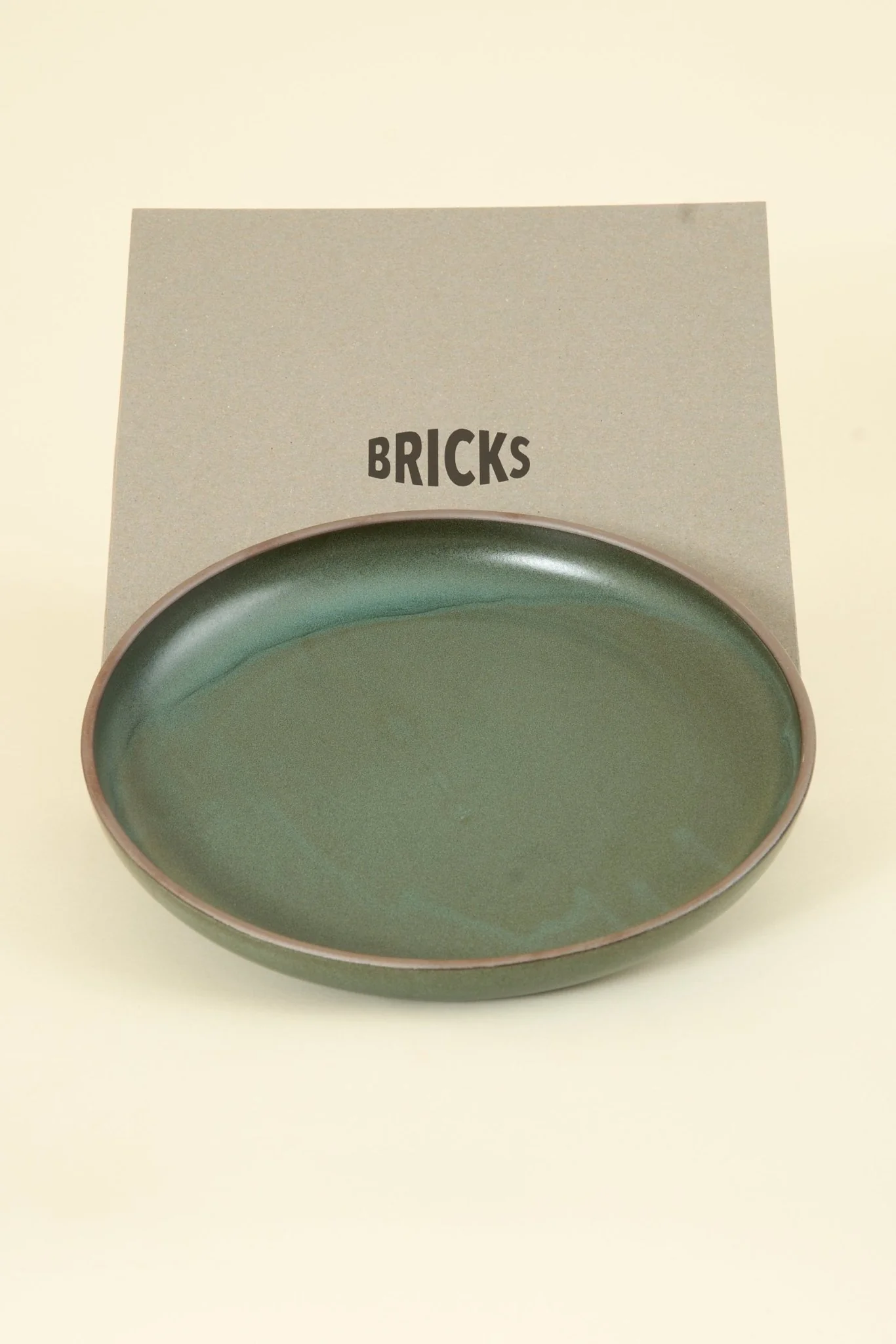 CHIPS Inc. BRICKS Large Plate - Green - Image 2