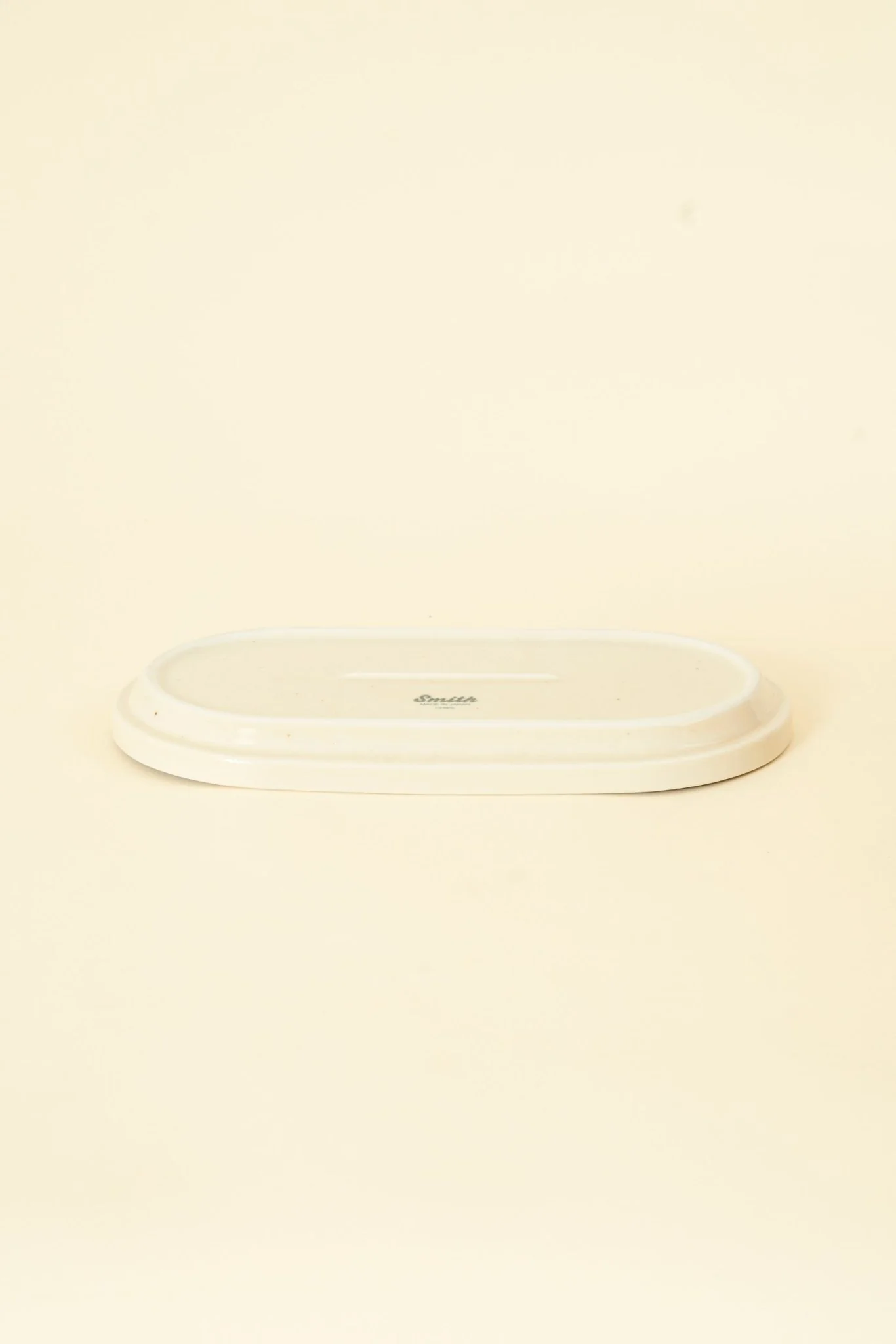 CHIPS Inc. Smith Stacking Oval Plate - Vanilla - Image 5
