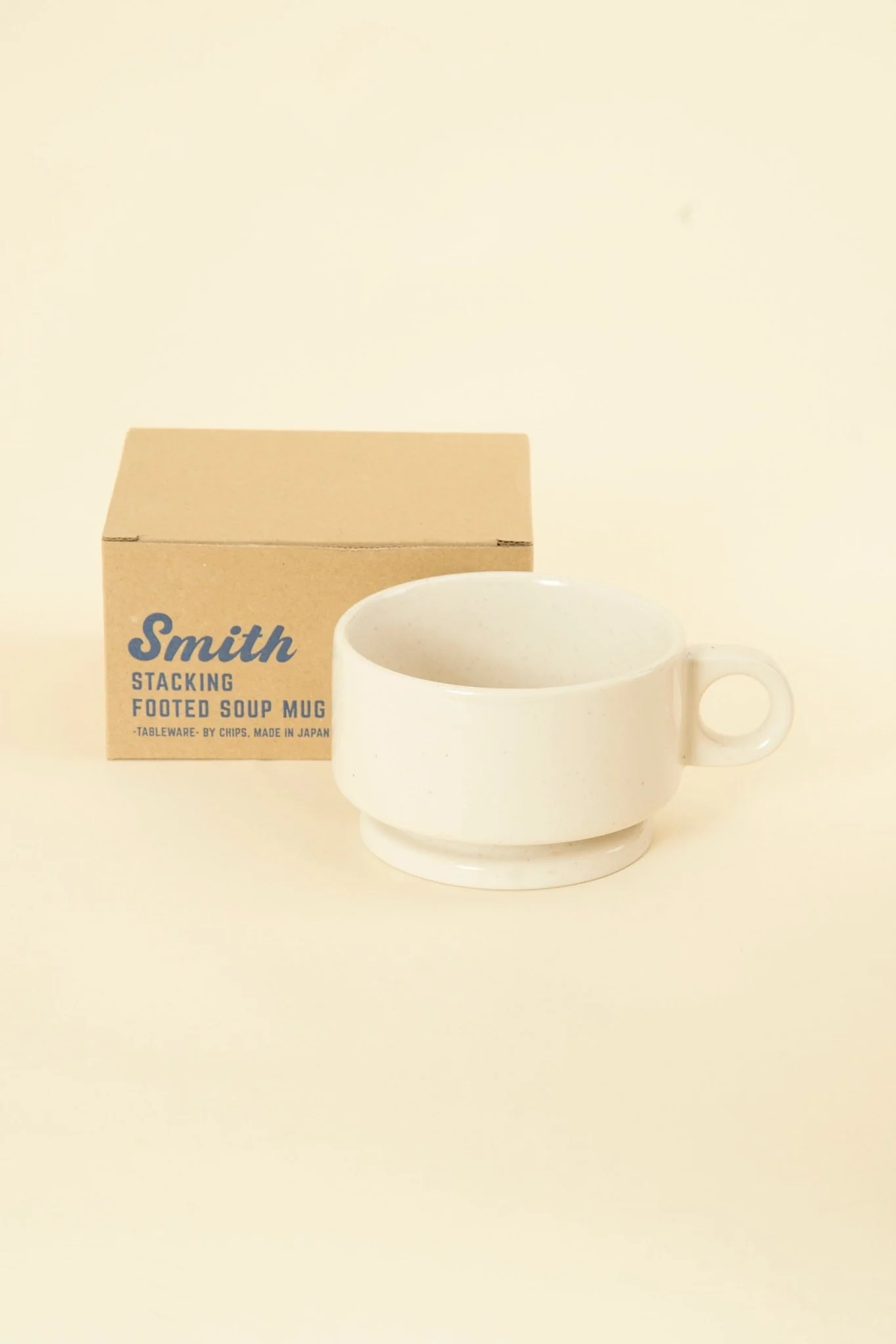 CHIPS Inc. Smith Stacking Soup Mug - Vanilla - Image 3