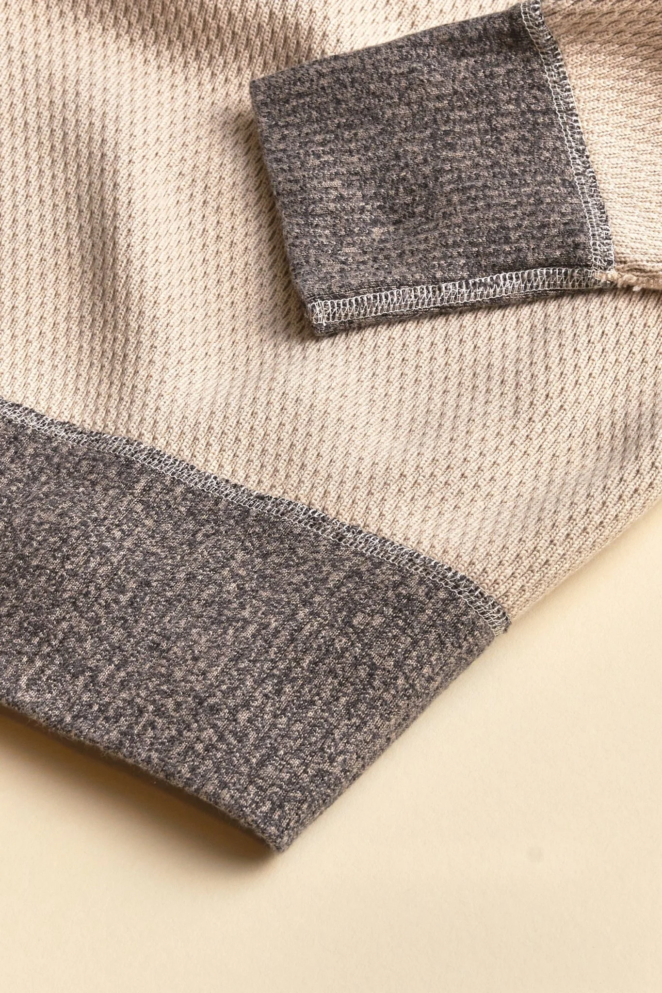 Belafonte Ragtime Super Heavy WV Thermal Sweatshirt - Smoky Ash Gray - Image 5