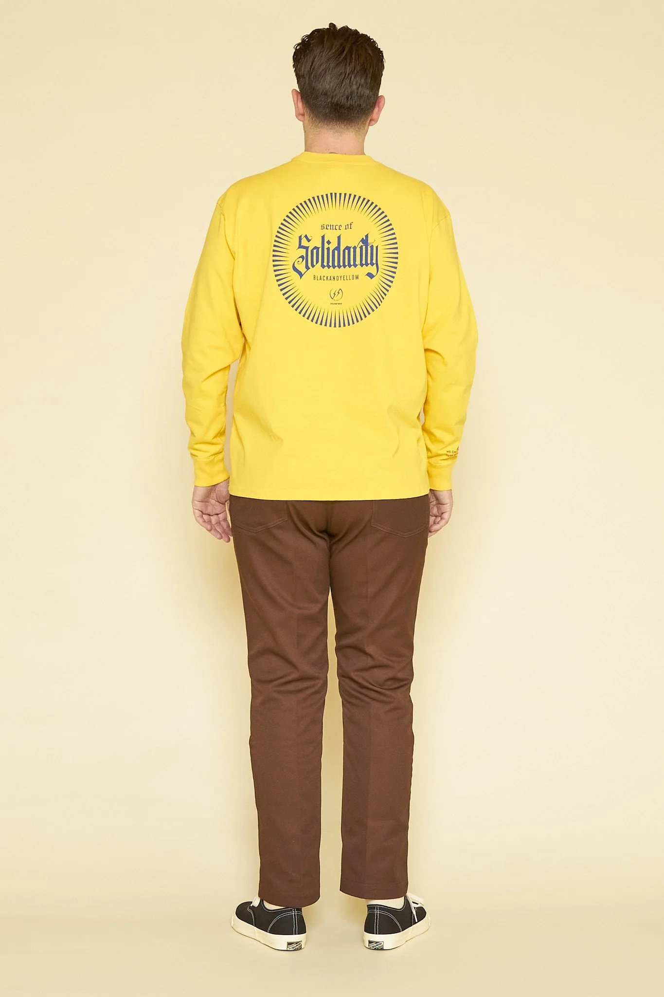 Rats Solidarity Pocket Long Sleeve - Yellow - Image 4