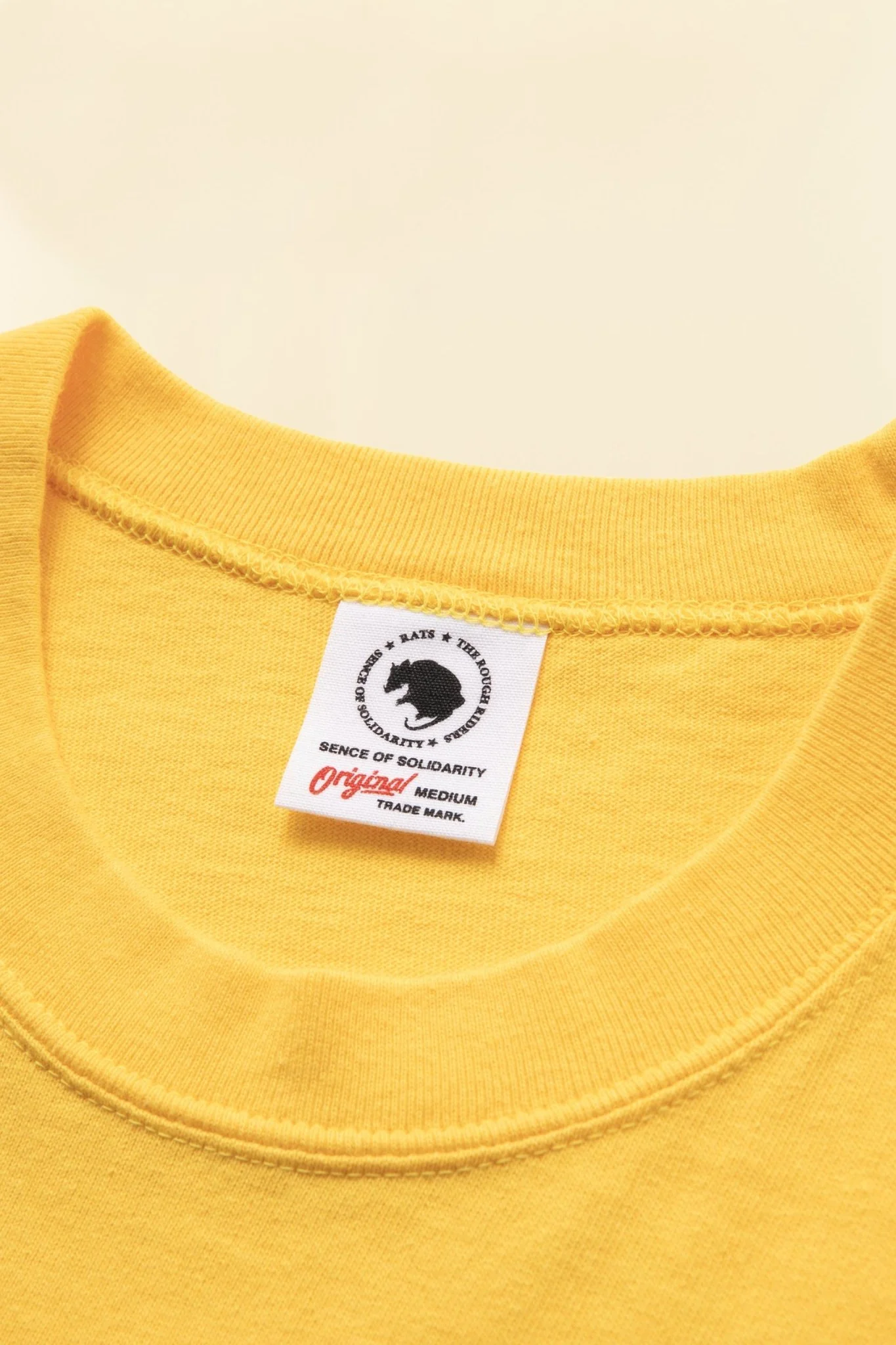 Rats Solidarity Pocket Long Sleeve - Yellow - Image 5