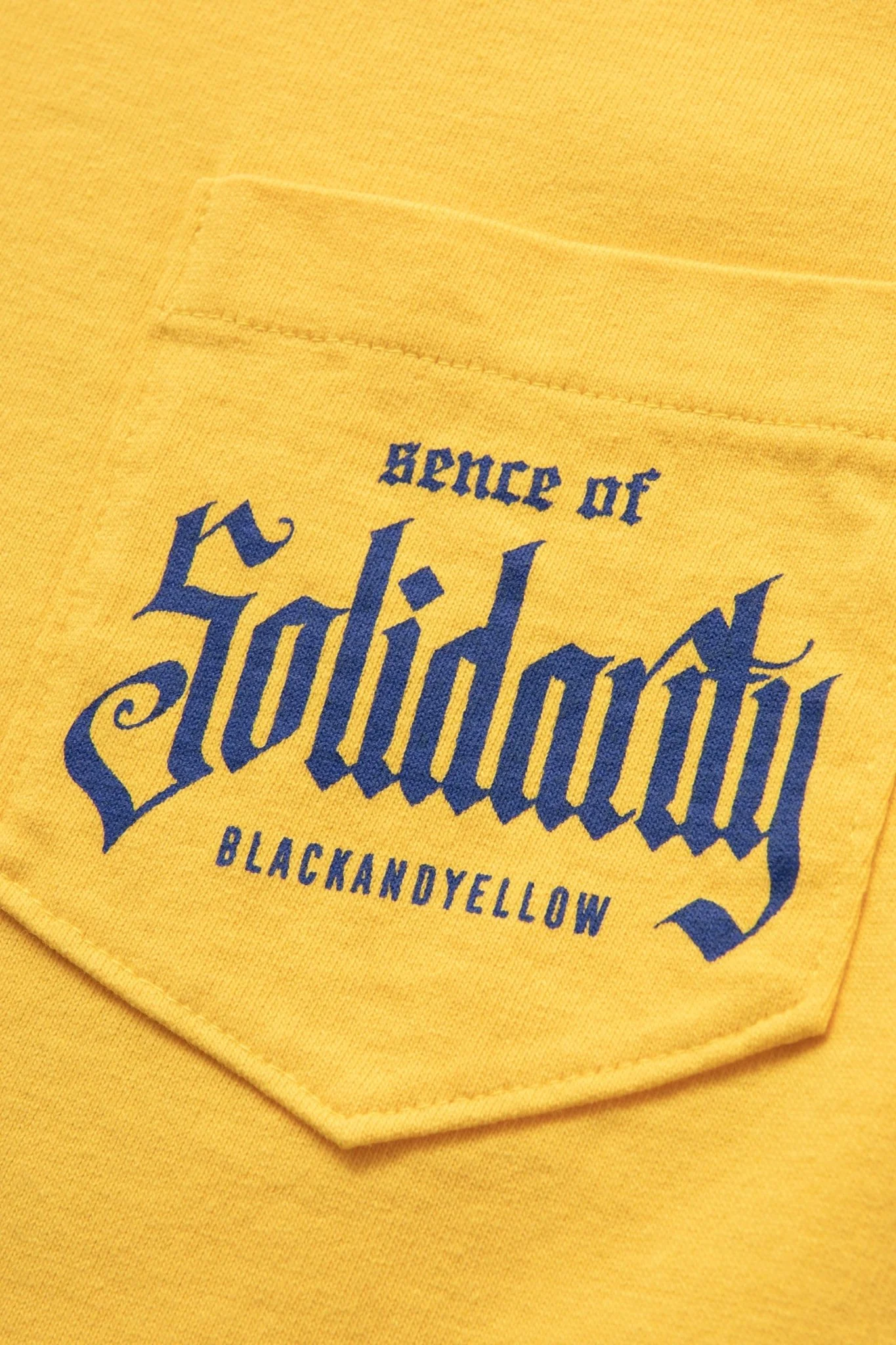 Rats Solidarity Pocket Long Sleeve - Yellow - Image 7