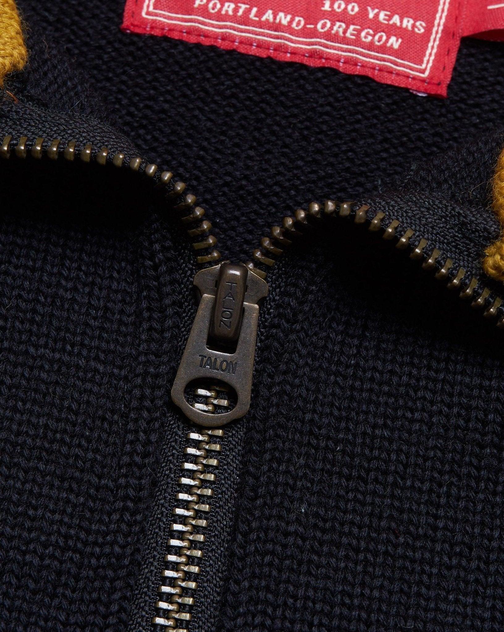 Dehen Motorcycle Sweater - Black / Gold - Image 5