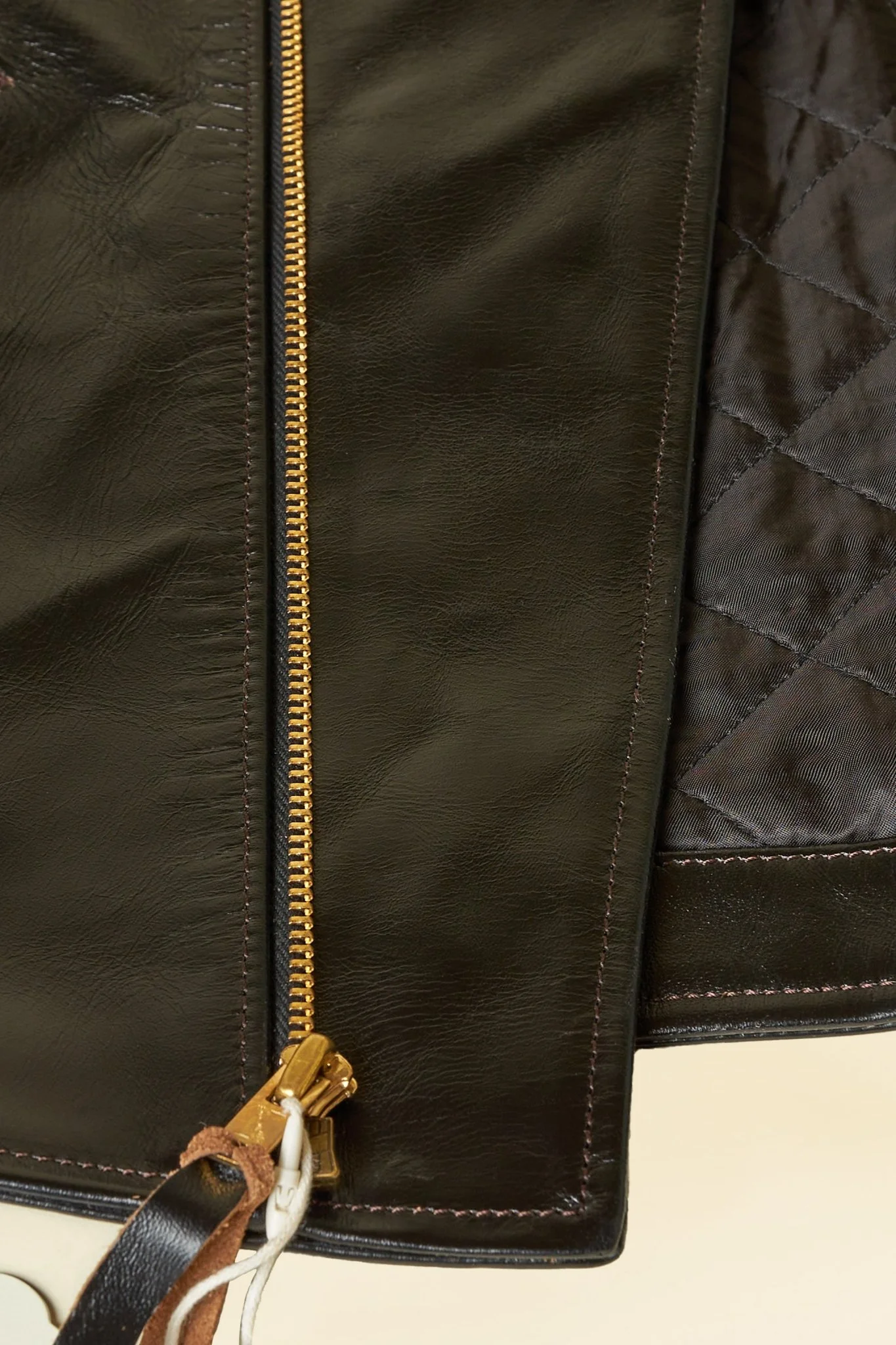 Double Helix 'Deviant' Horsehide Leather Jacket - Black - Image 8