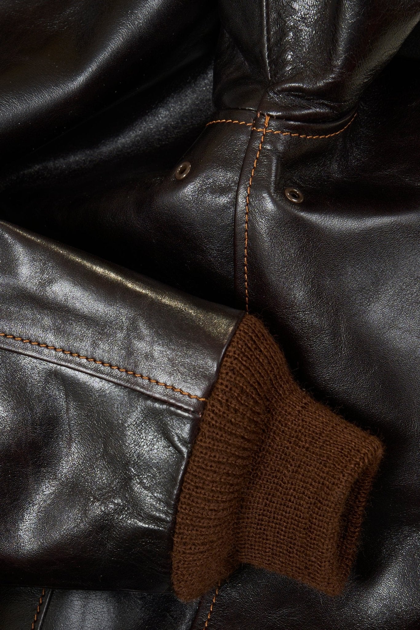 Double Helix 'Type A-2' Horsehide Leather Jacket - Image 11