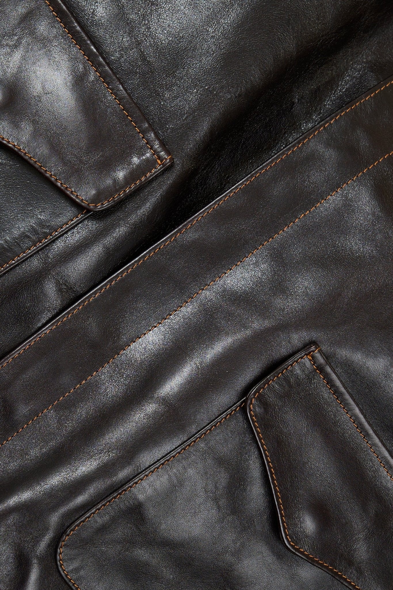Double Helix 'Type A-2' Horsehide Leather Jacket - Image 7