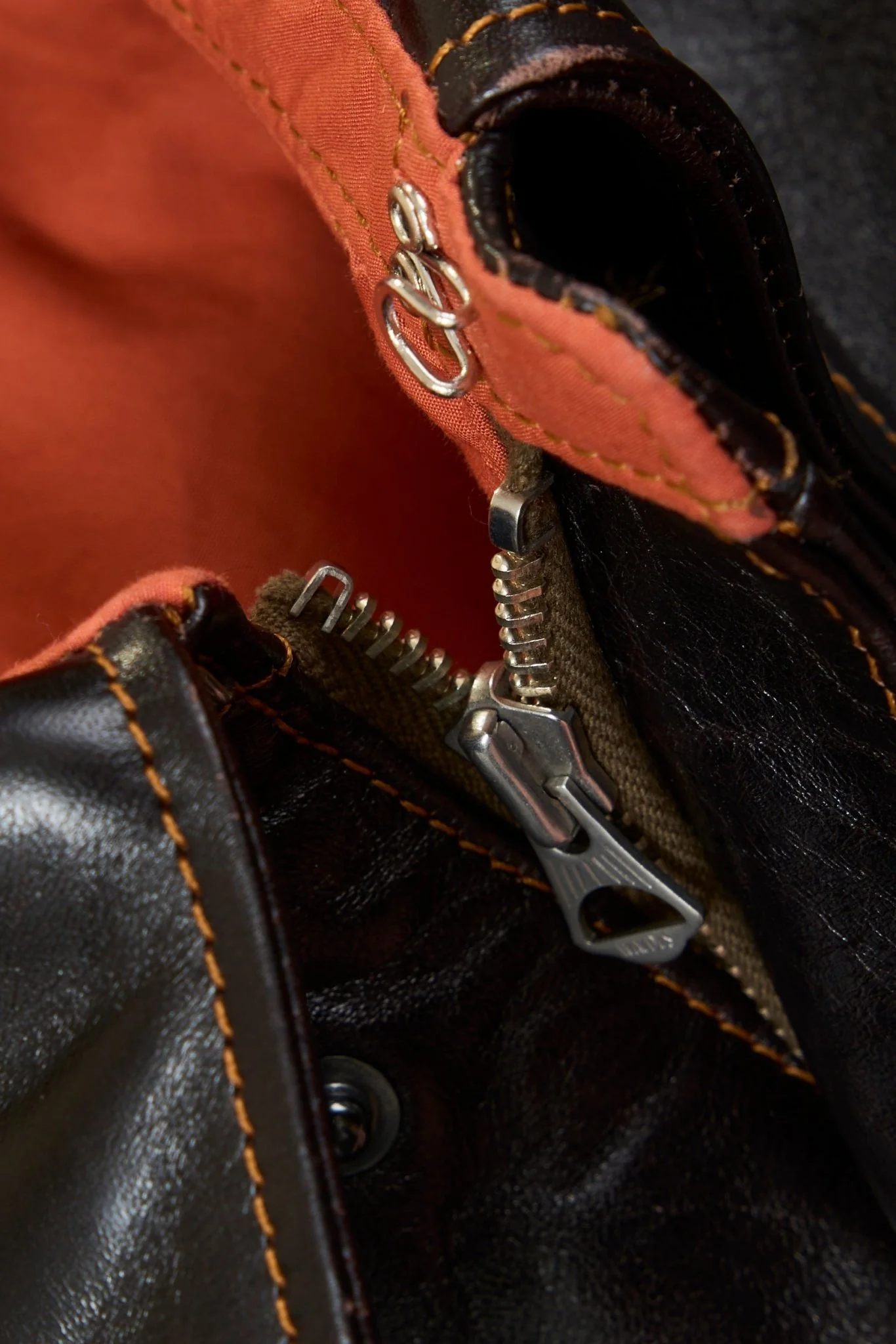 Double Helix 'Type A-2' Horsehide Leather Jacket - Image 9