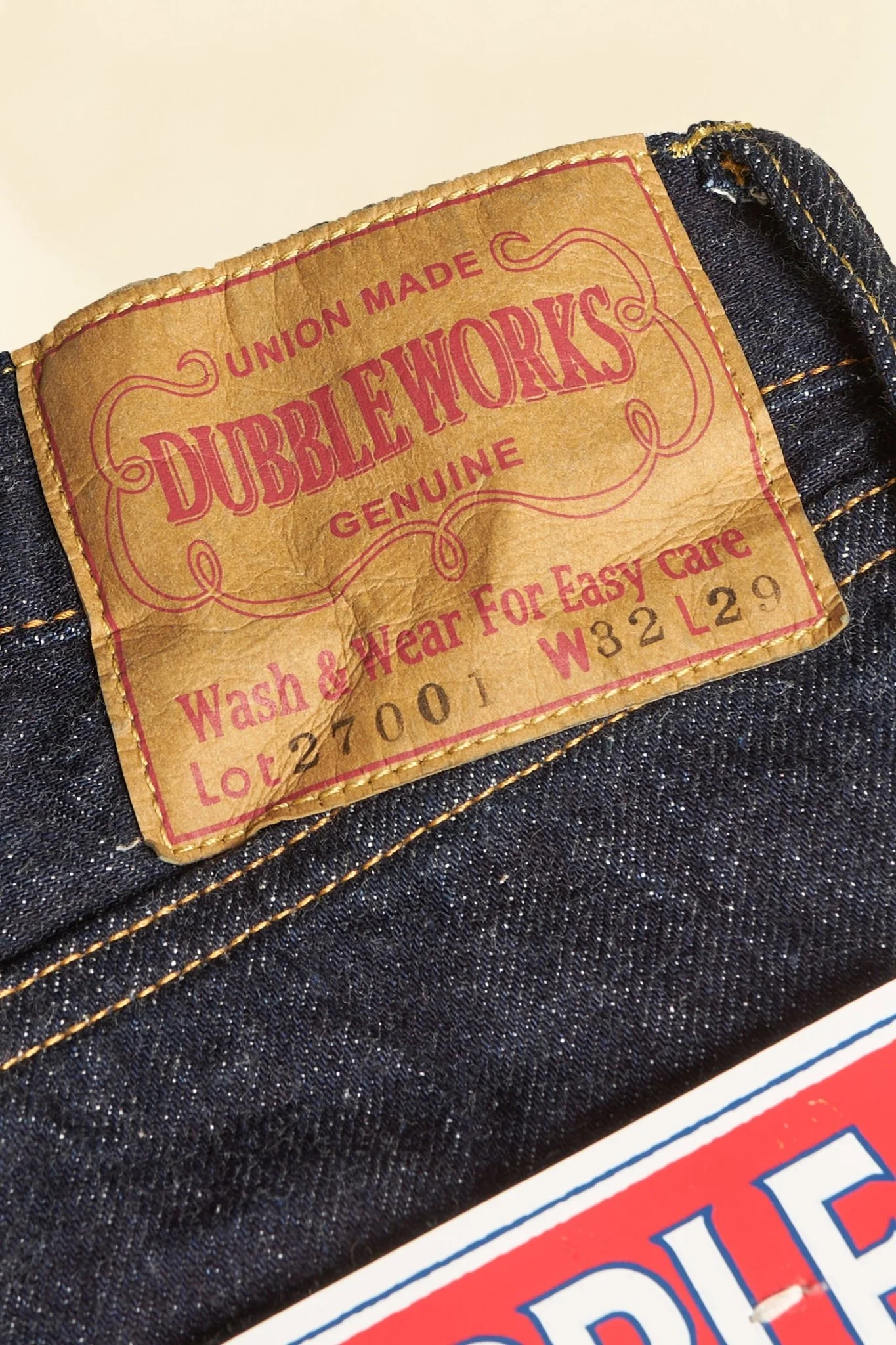 Dubble Works Lot 27001 "Standard" Straight Selvedge Denim - Image 9