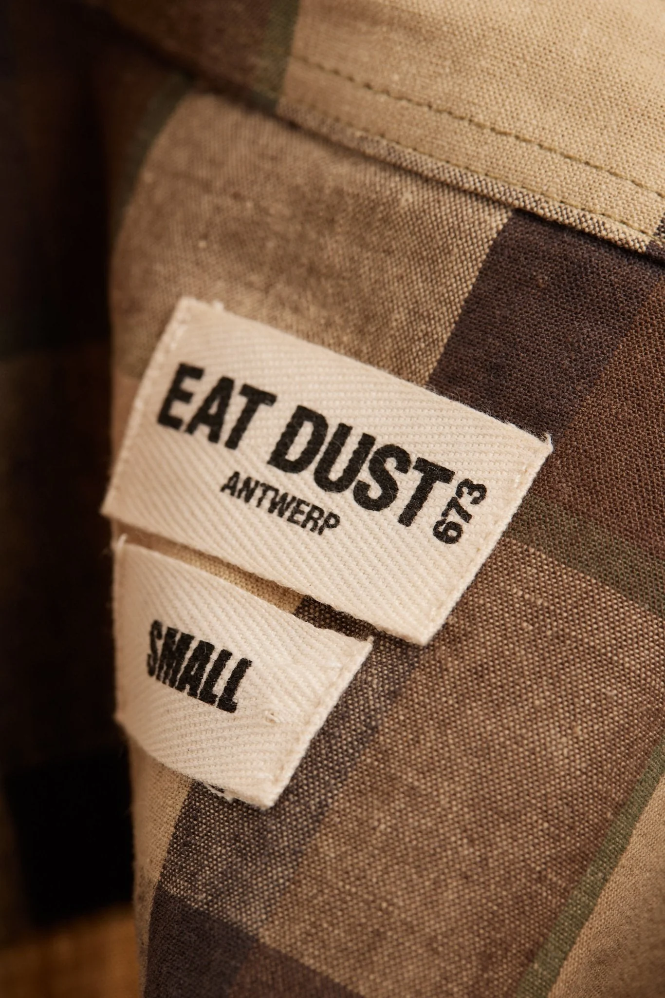 Eat Dust Combat Shirt - Beige/Brown - Image 4