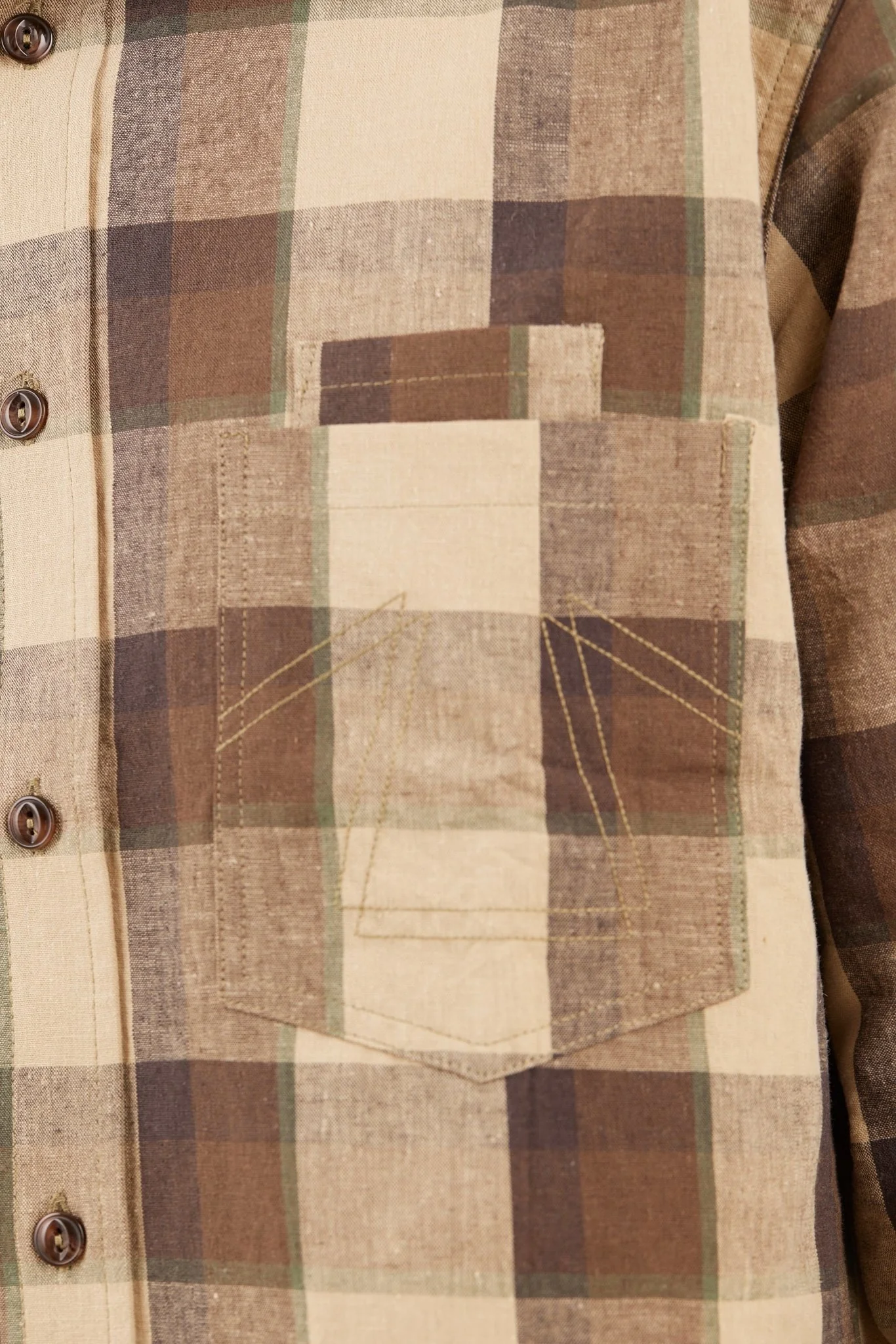 Eat Dust Combat Shirt - Beige/Brown - Image 6