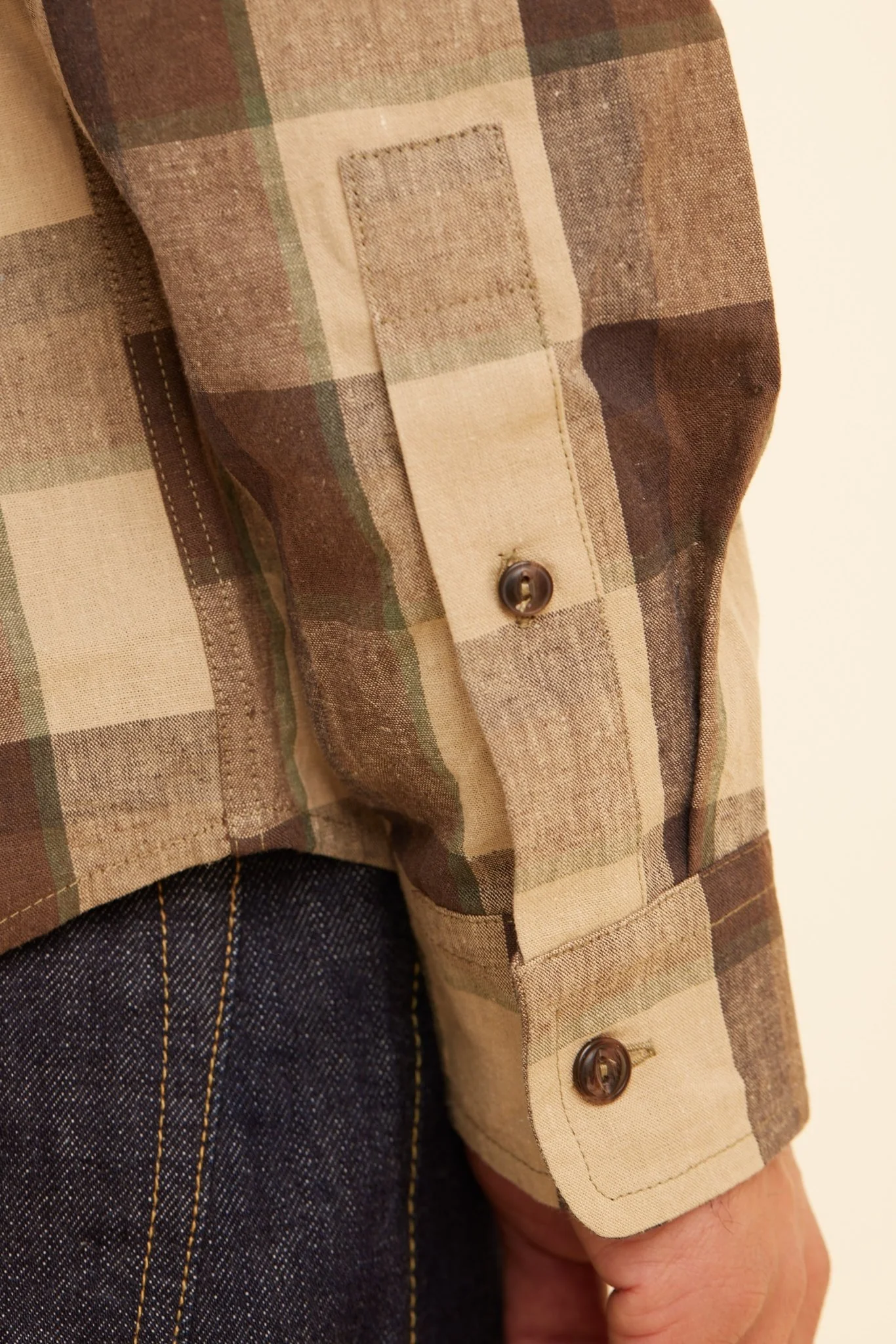 Eat Dust Combat Shirt - Beige/Brown - Image 7