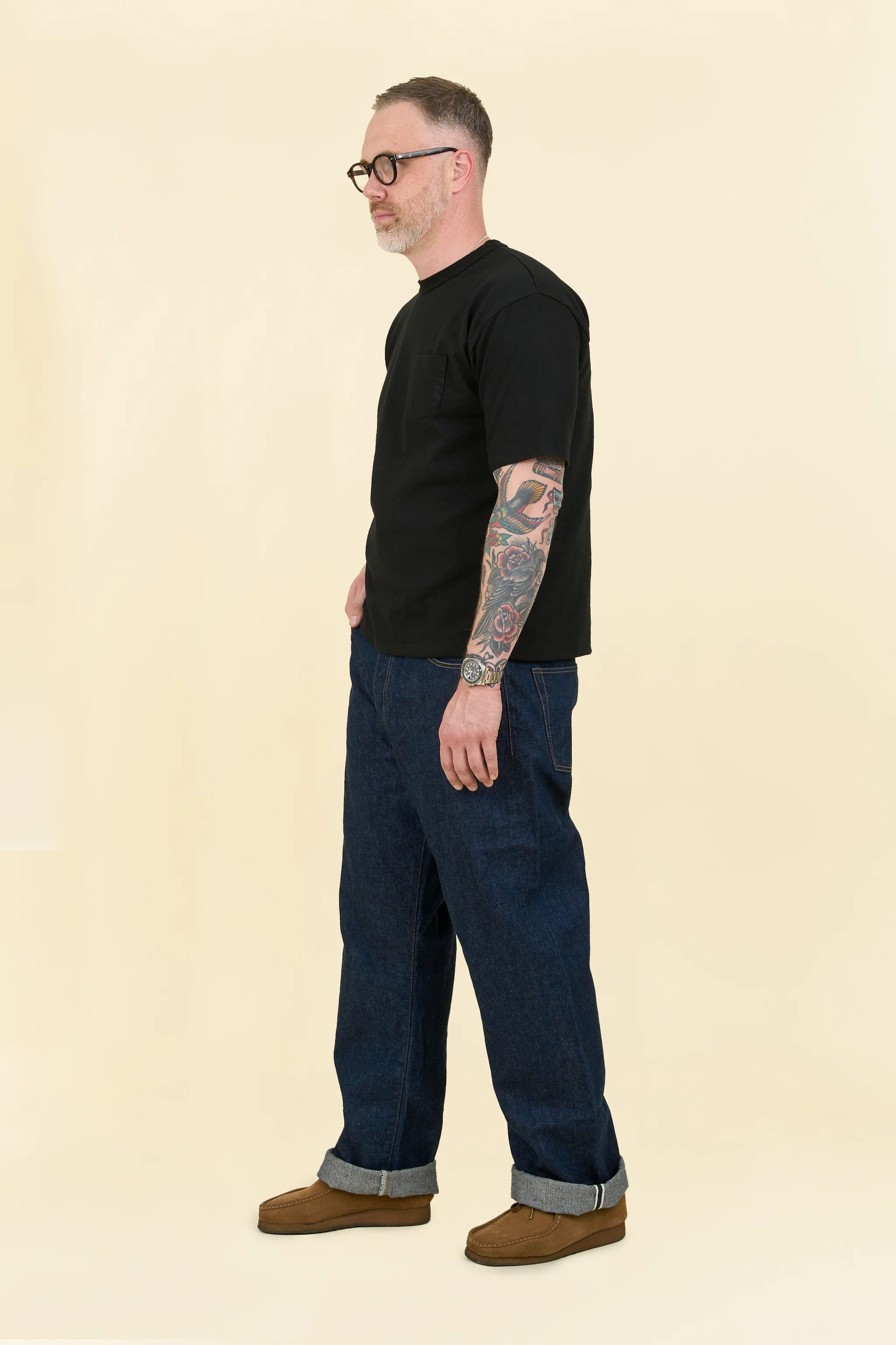 Godspeed 1950u - 13oz Wide Straight Selvedge Denim - Image 3