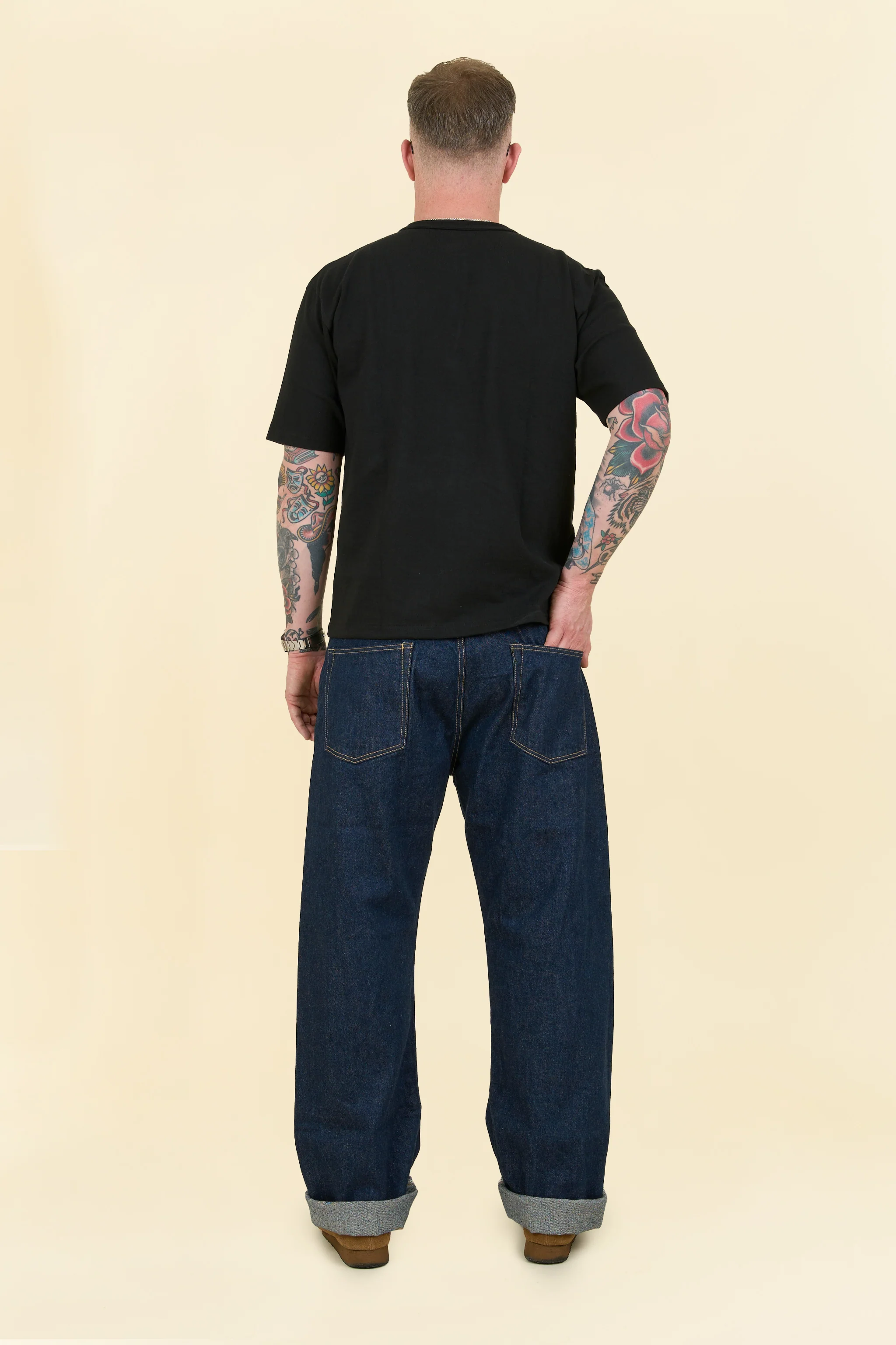 Godspeed 1950u - 13oz Wide Straight Selvedge Denim - Image 4