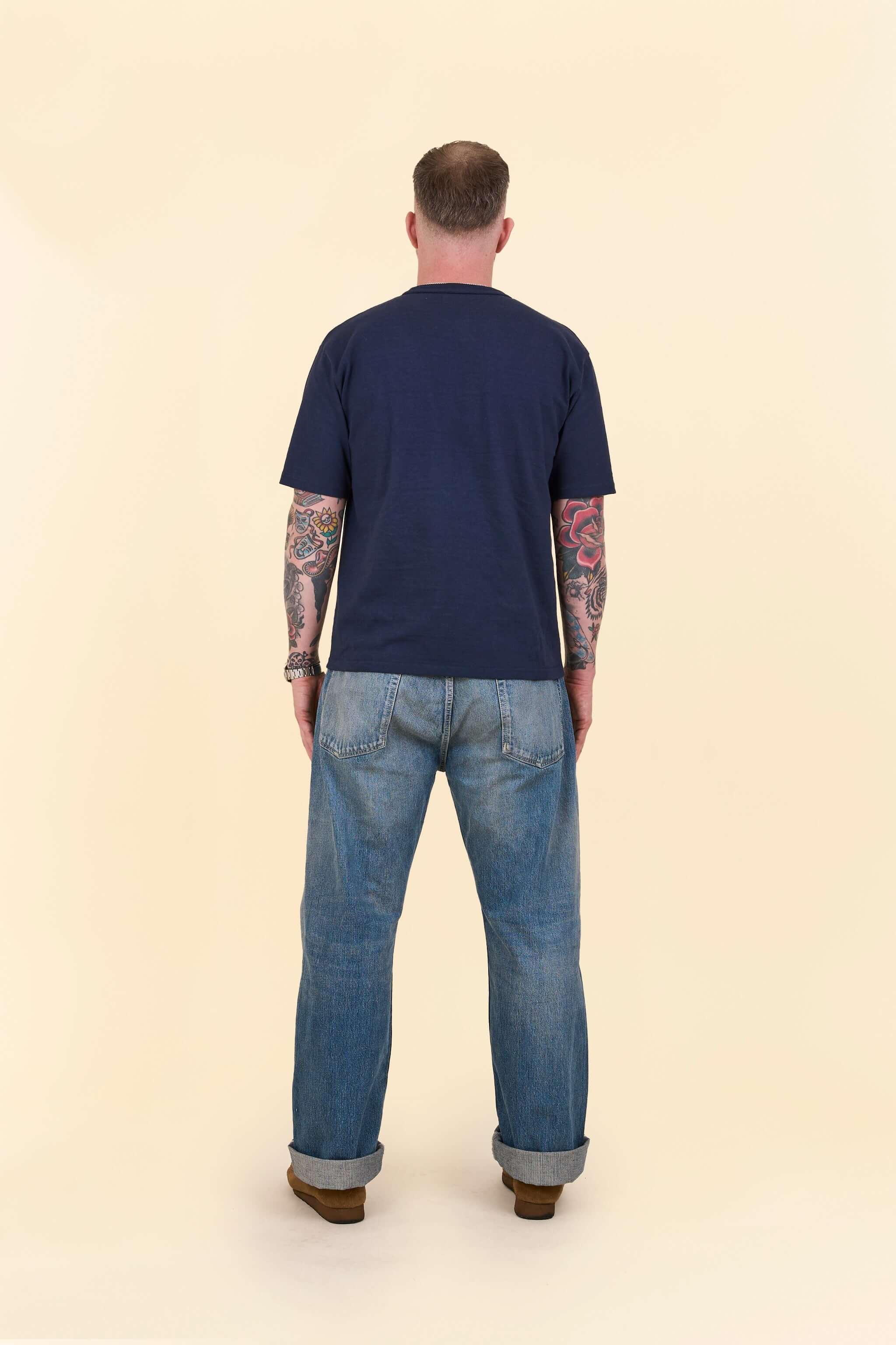 Godspeed 1950UV - 13oz Vintage Wash Wide Straight Selvedge Denim - Image 7