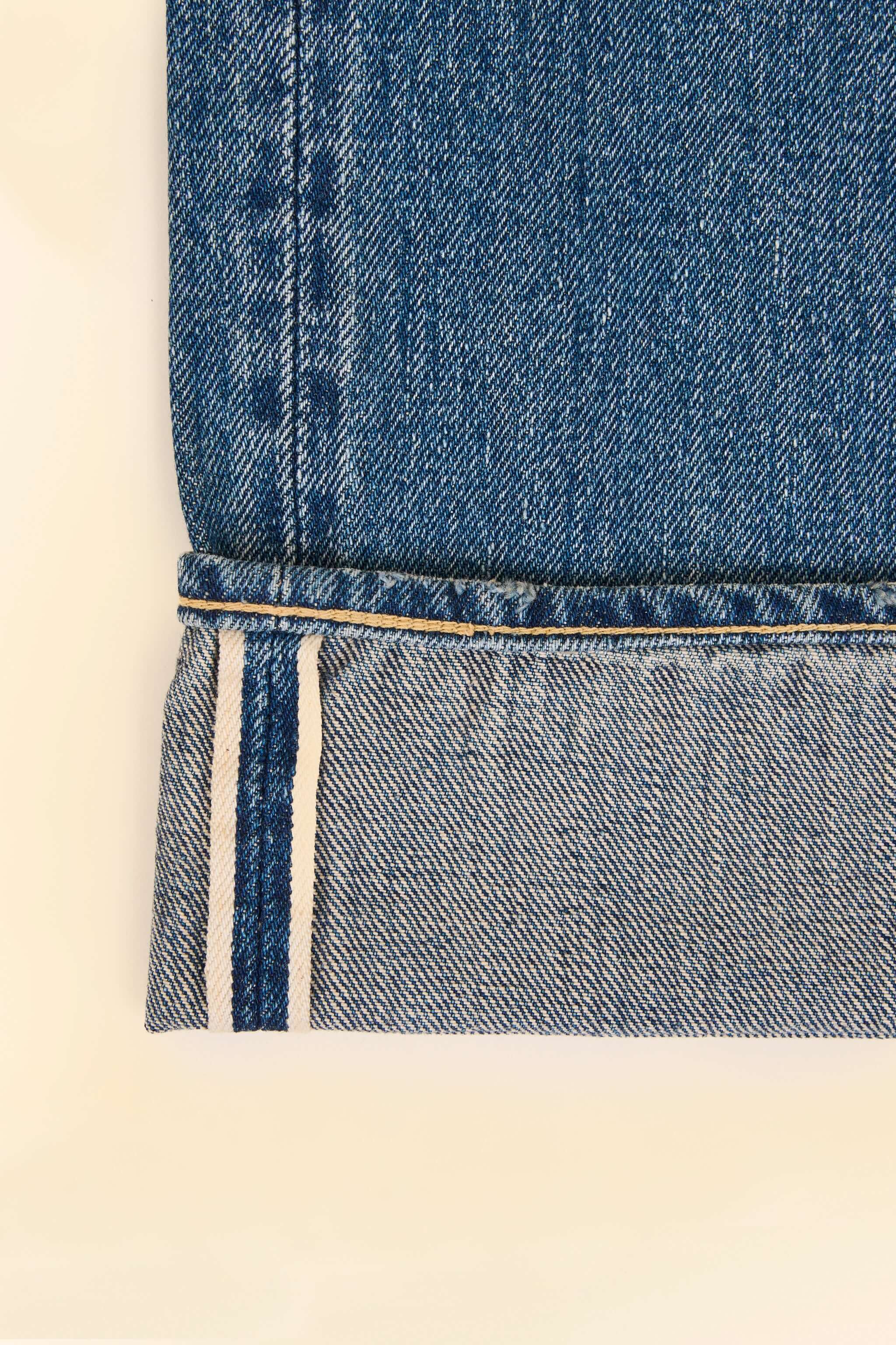 Godspeed 1950UV - 13oz Vintage Wash Wide Straight Selvedge Denim - Image 9