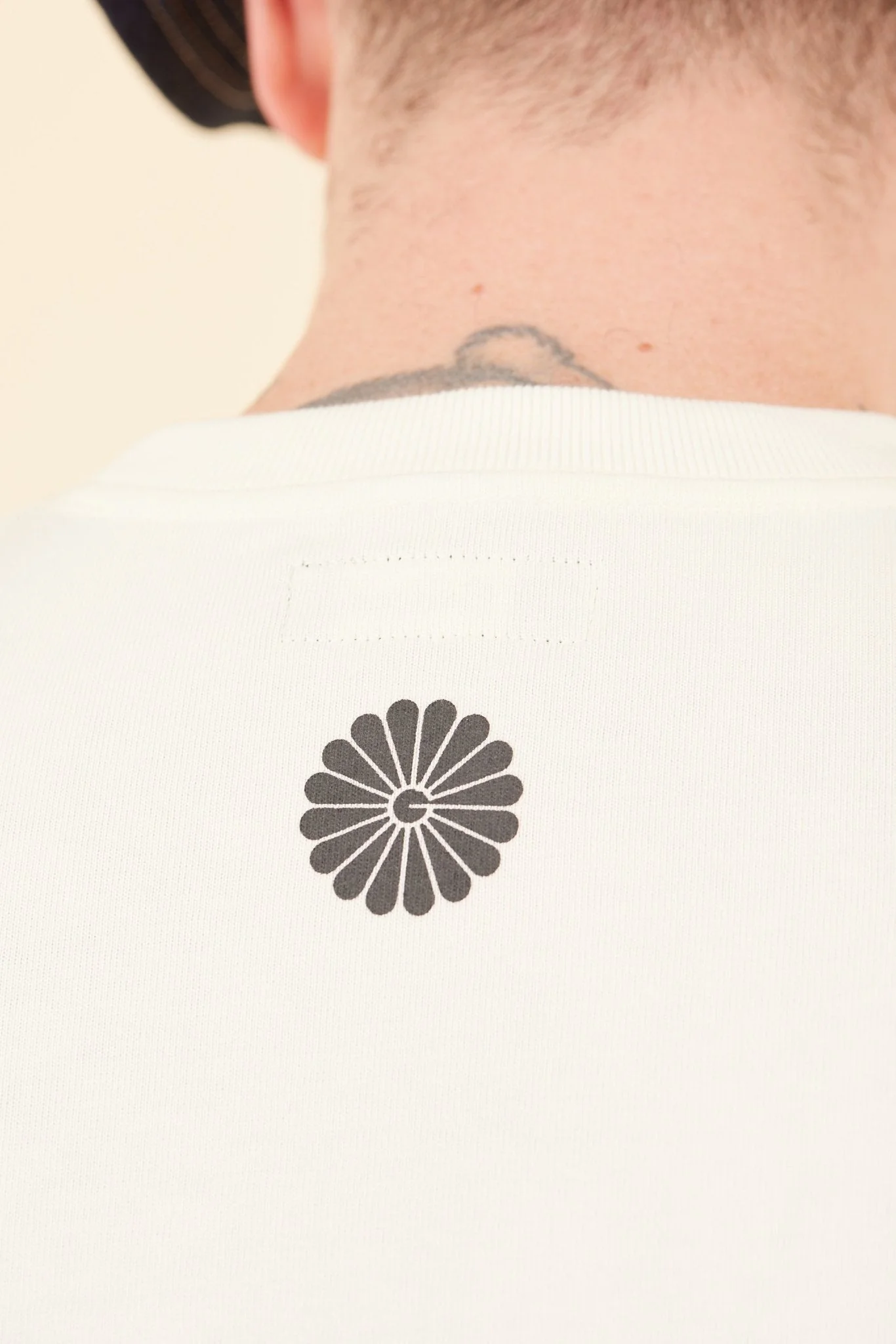 Godspeed 'Zenith' Heavyweight Organic T-Shirt - Natural - Image 6