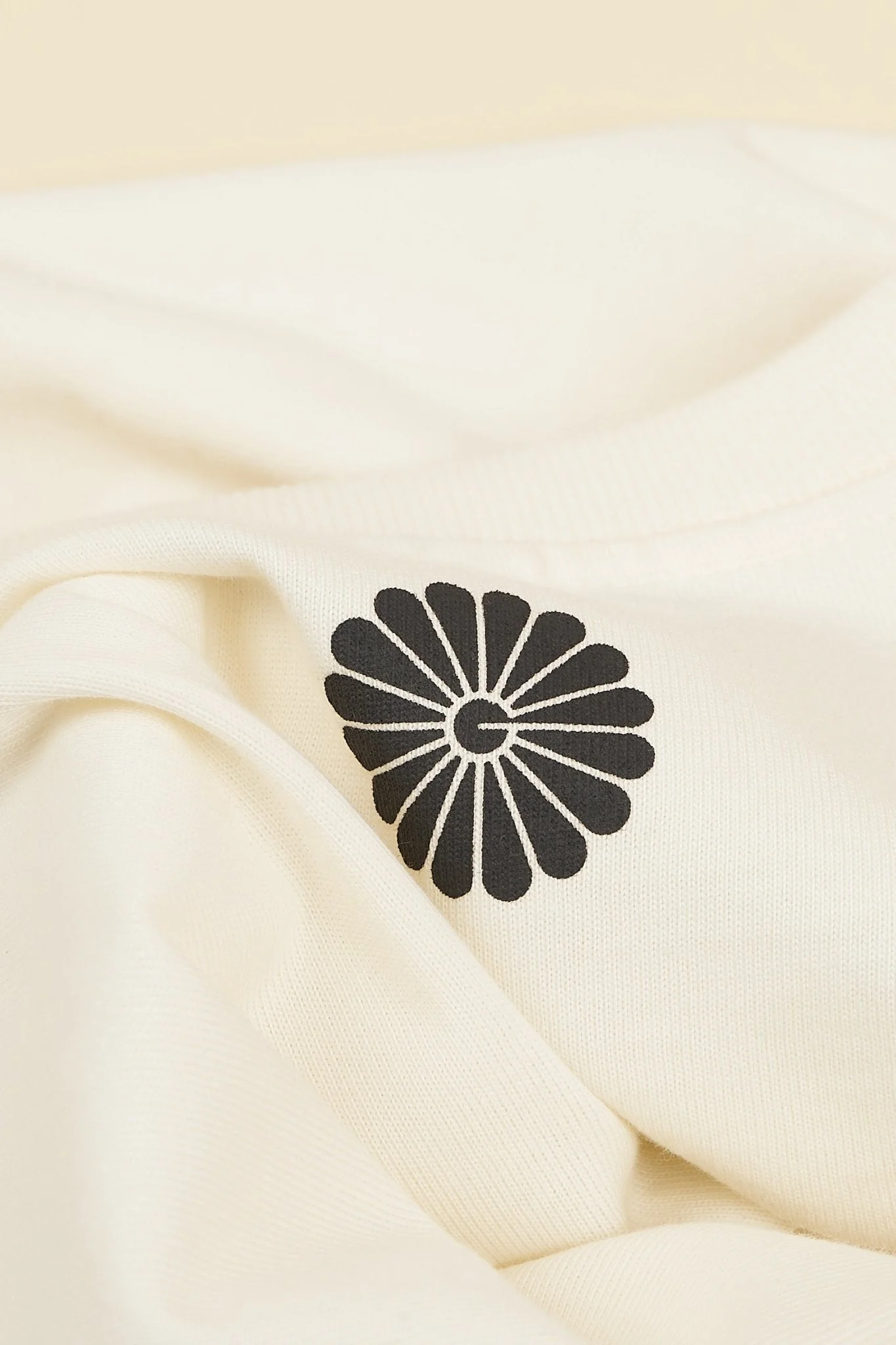 Godspeed 'Zenith' Heavyweight Organic T-Shirt - Natural - Image 8