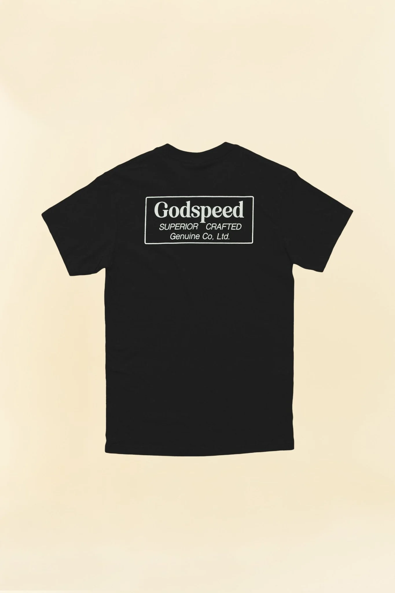 Godspeed 'Genuine' Heavyweight Organic T-Shirt - Black - Image 9