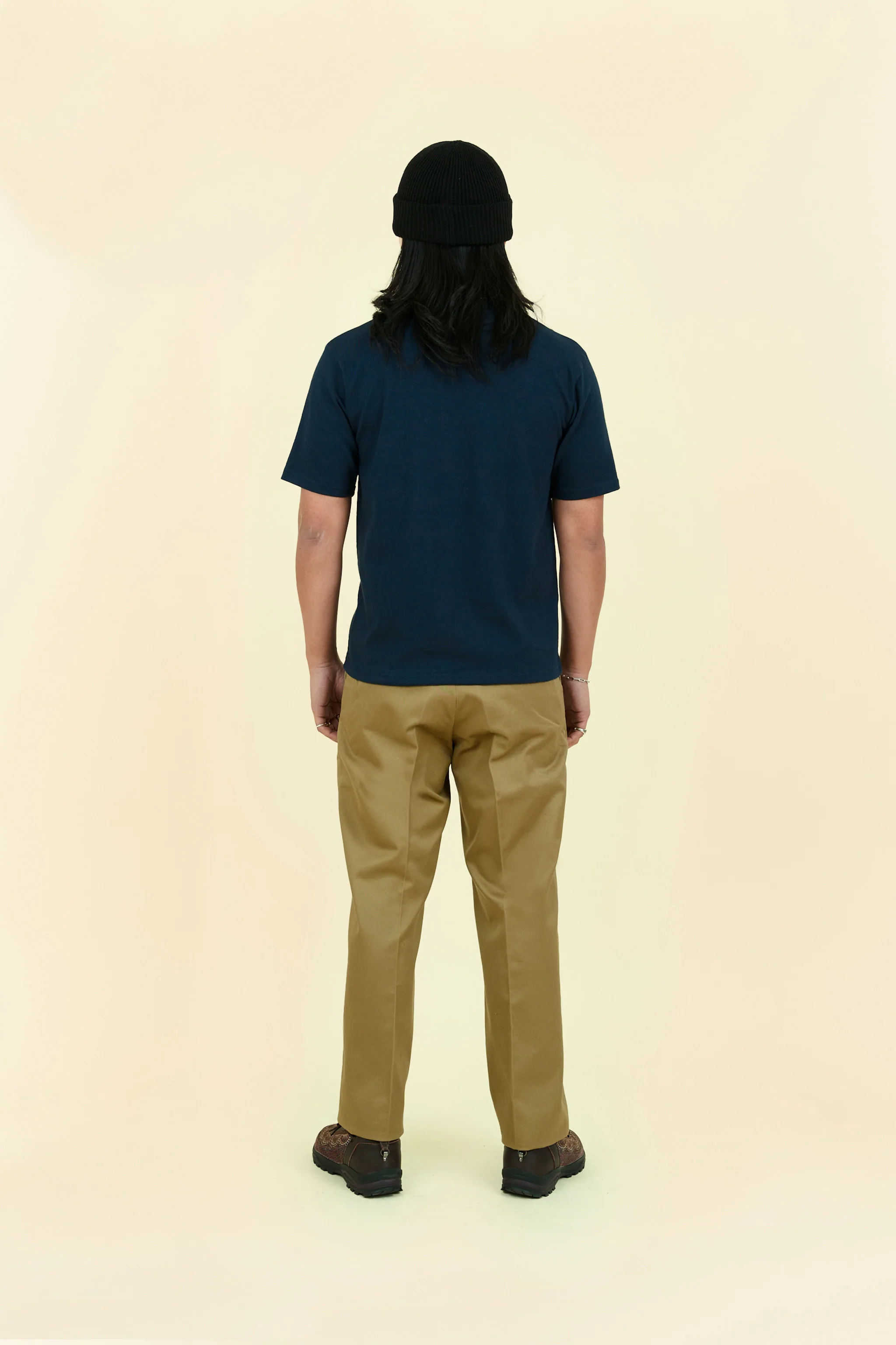 Godspeed Heavyweight Loopwheel 10oz T-Shirt - Navy - Image 4