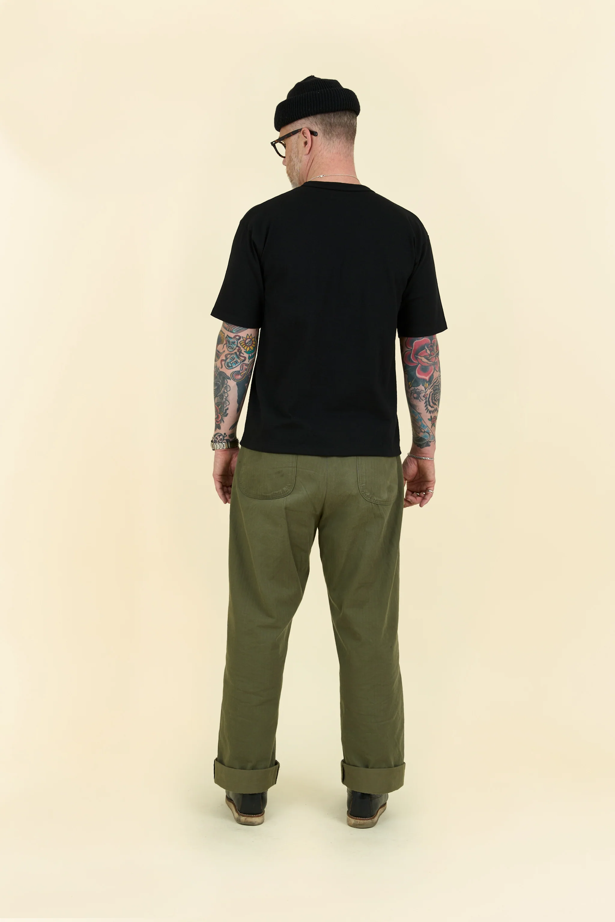 Godspeed Heavyweight Loopwheel 10oz T-Shirt - Black - Image 4