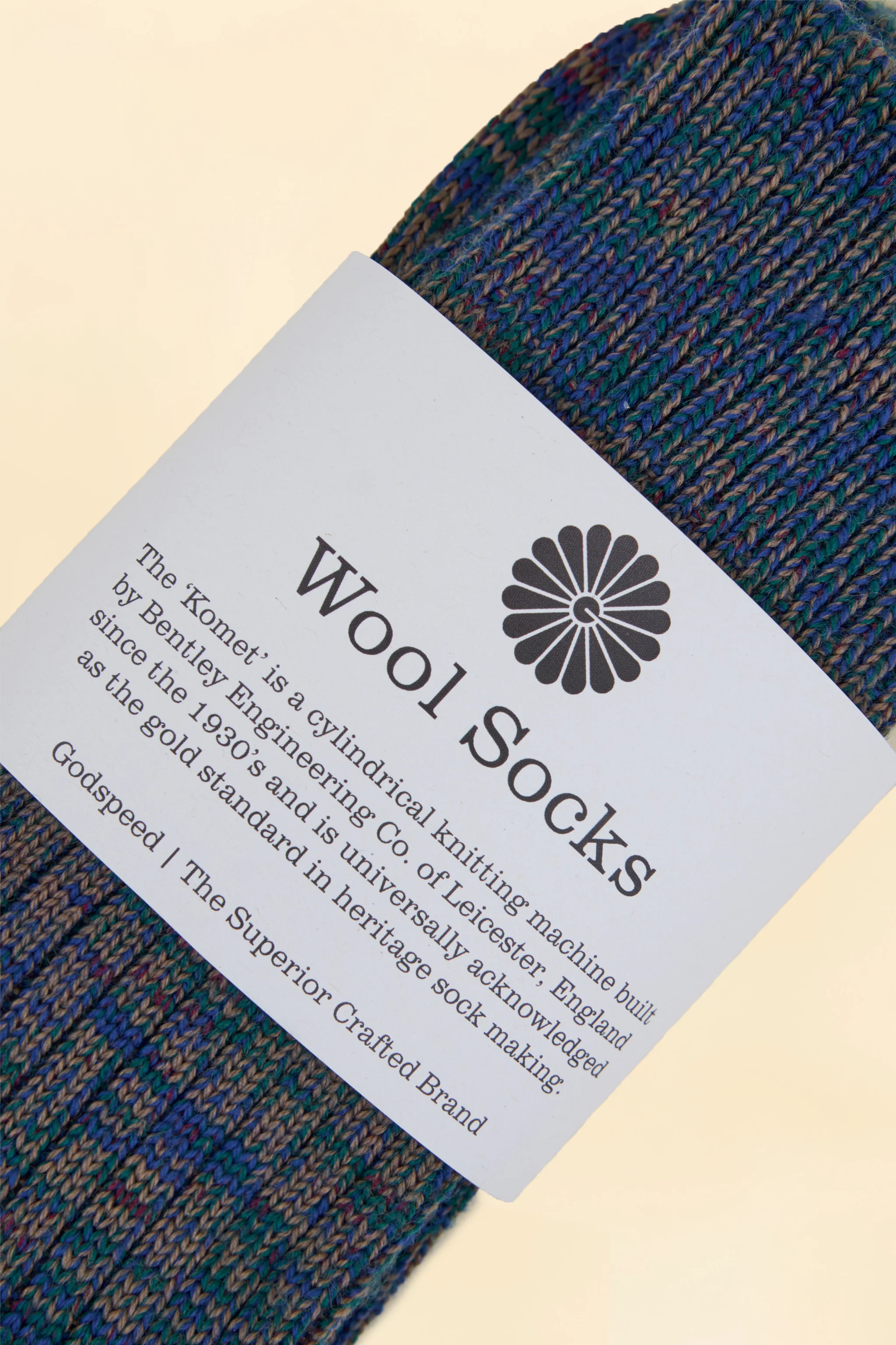 Godspeed Merino Wool Socks - Ocean - Image 4