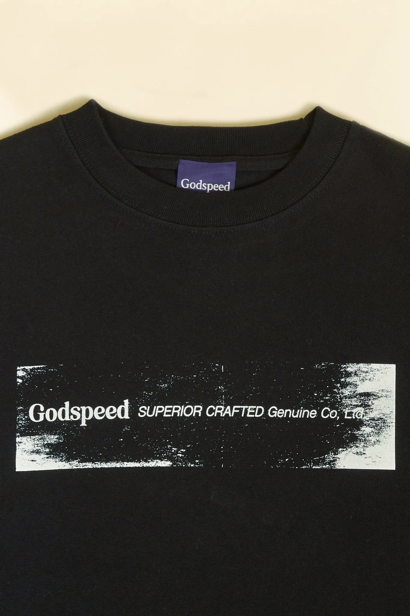 Godspeed 'Roller' Heavyweight Organic T-Shirt - Black - Image 3