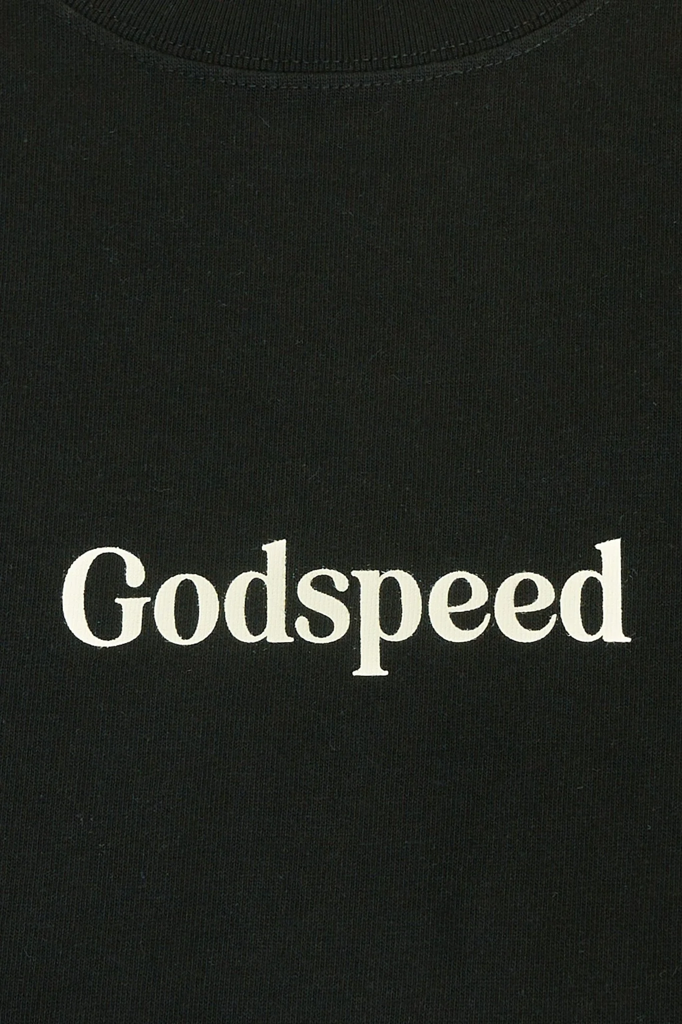 Godspeed 'Zenith' Heavyweight Organic T-Shirt - Black - Image 7