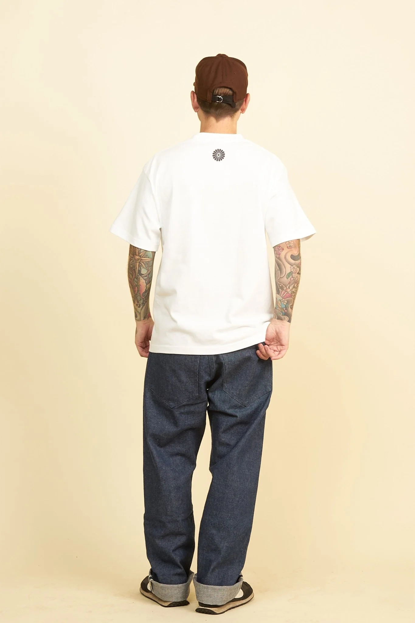 Godspeed 'Zenith' Heavyweight Organic T-Shirt - White - Image 4