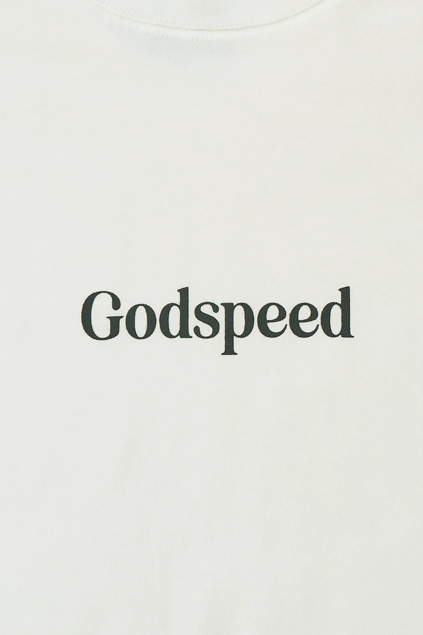 Godspeed 'Zenith' Heavyweight Organic T-Shirt - White - Image 5