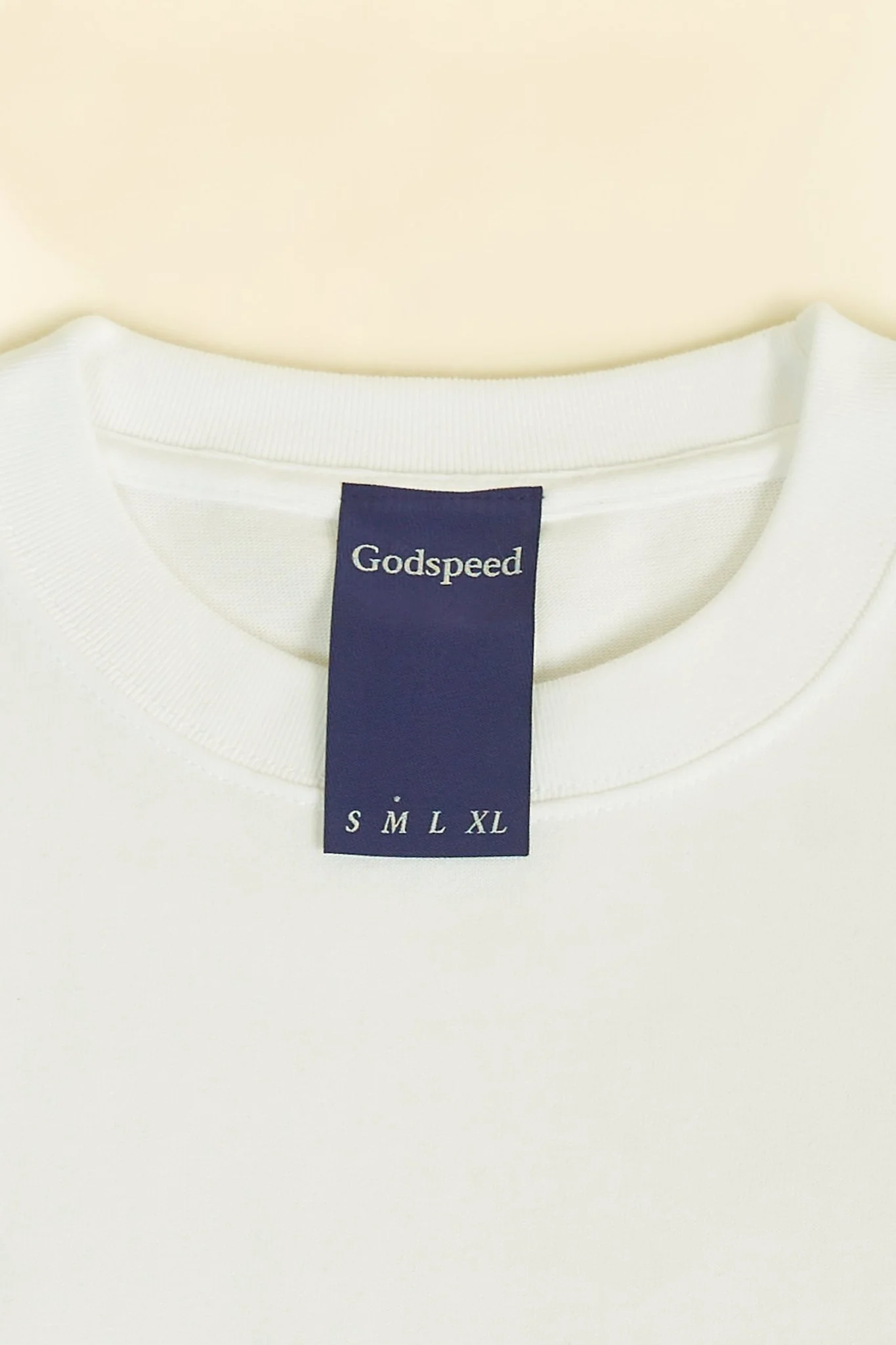 Godspeed 'Zenith' Heavyweight Organic T-Shirt - White - Image 7