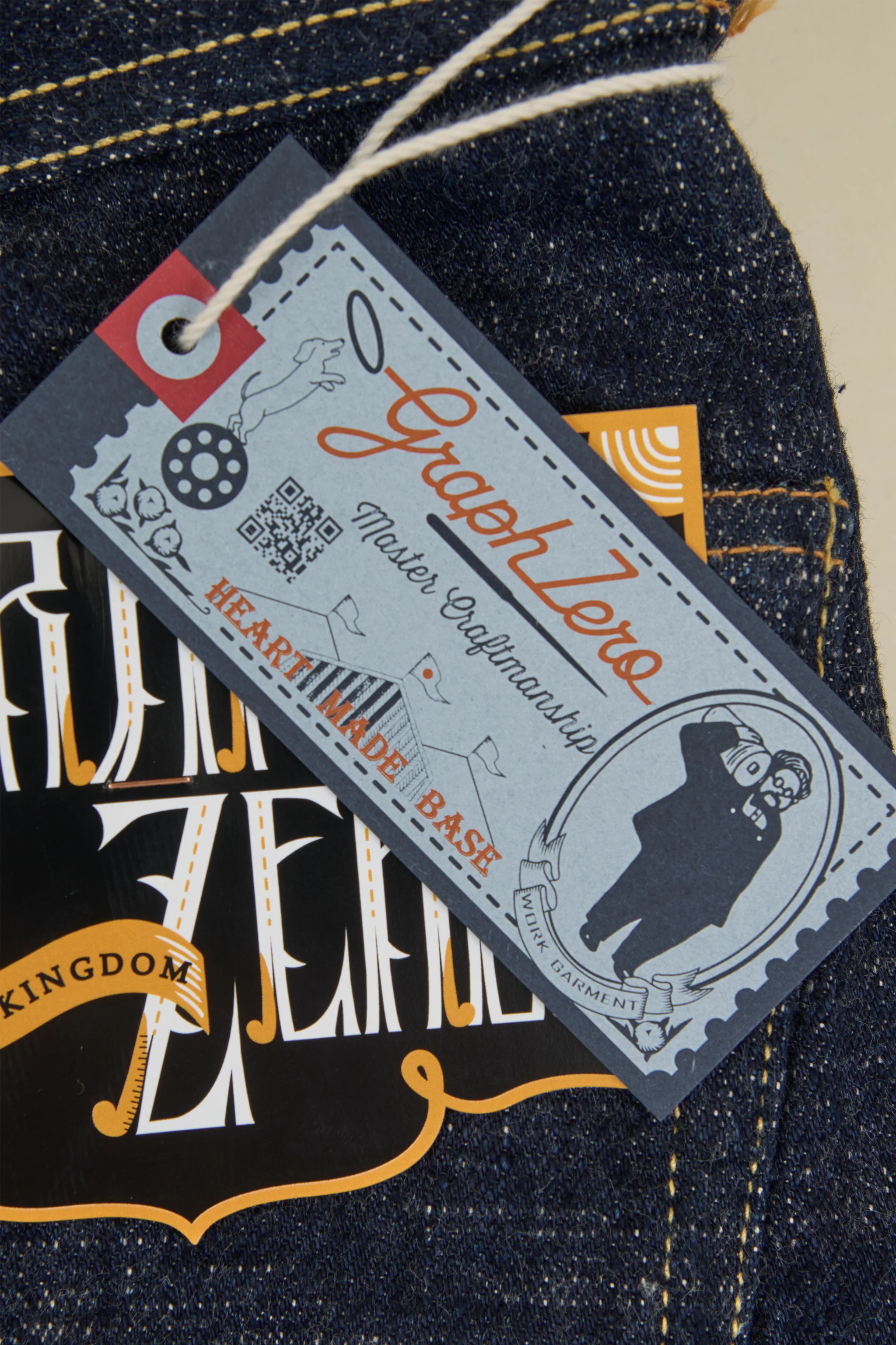 Graph Zero Heritage Slub Yarn Denim - 15oz - Image 4