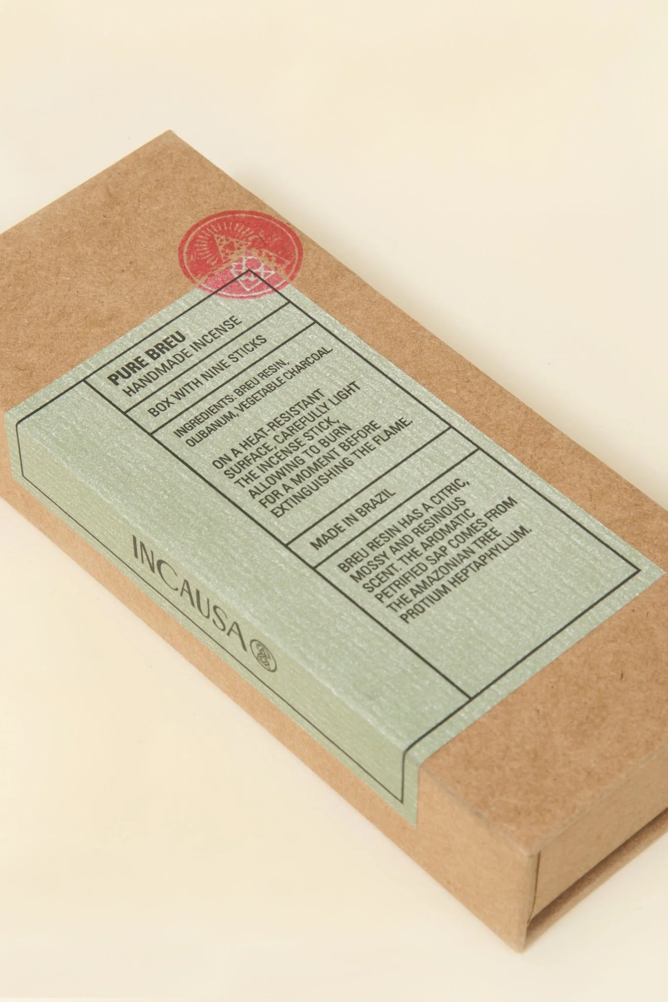 Incausa Incense - Pure Breu Resin Incense Box - Image 2