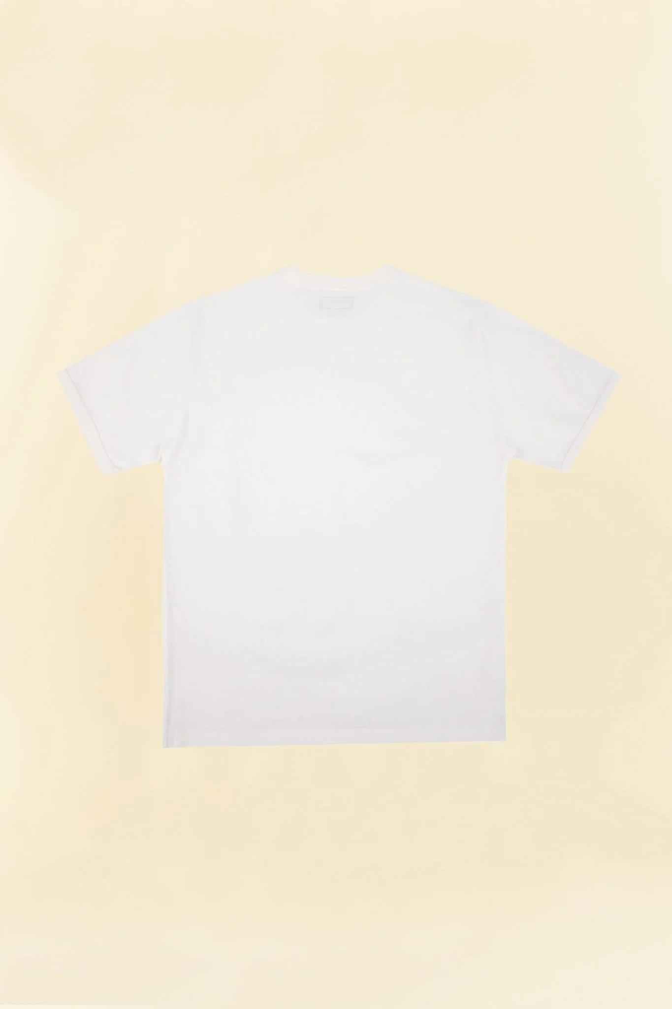 Iron Heart 11oz Cotton Knit Crew Neck T-Shirt - White - Image 7