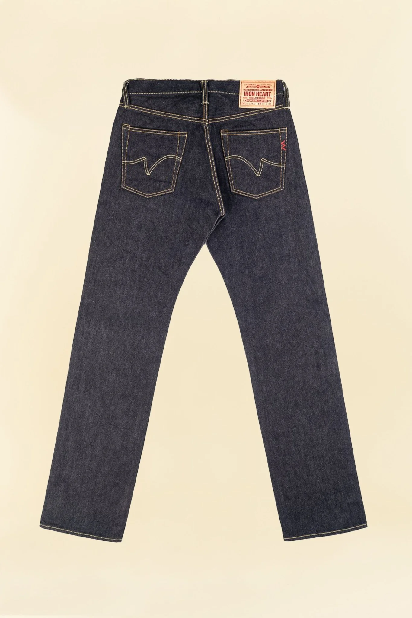 Iron Heart 14oz IH-634S-142 Straight Cut Jeans - Indigo - Image 10