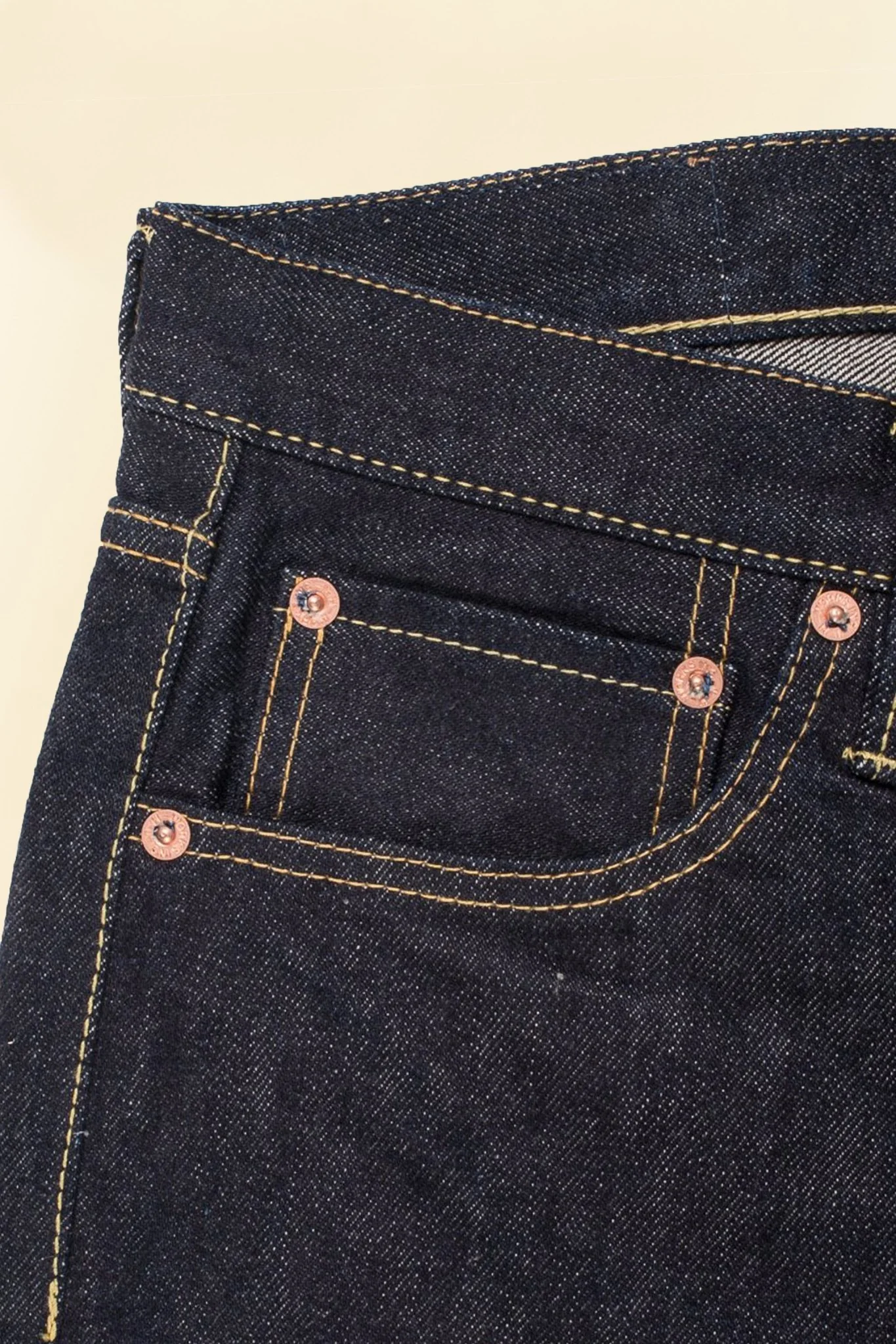 Iron Heart 14oz IH-634S-142 Straight Cut Jeans - Indigo - Image 14