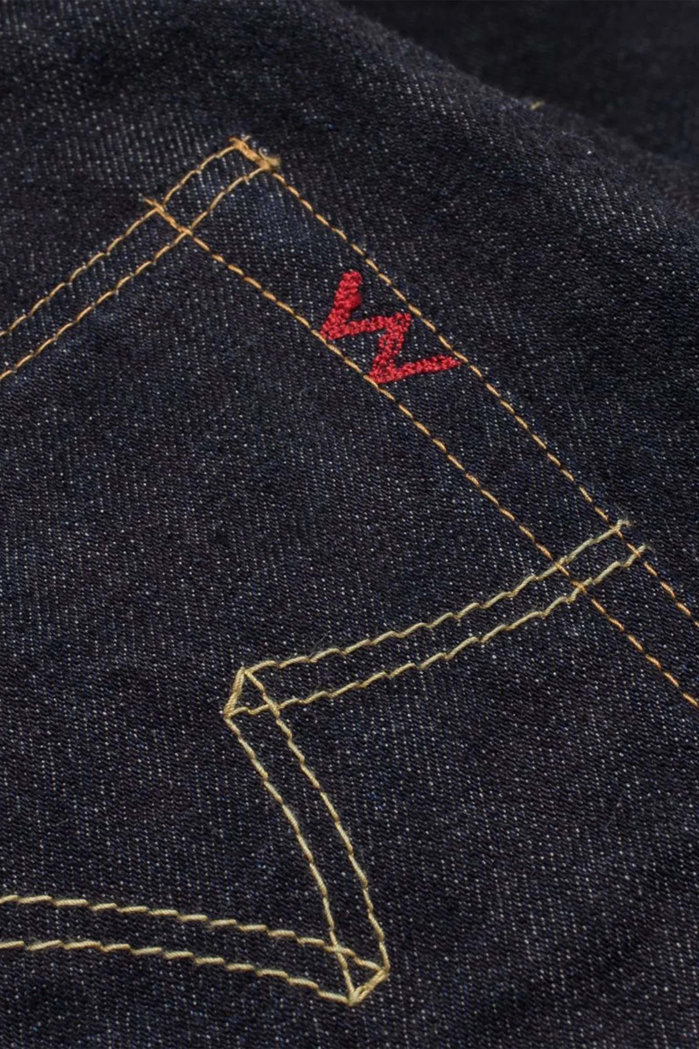 Iron Heart 14oz IH-634S-142 Straight Cut Jeans - Indigo - Image 5
