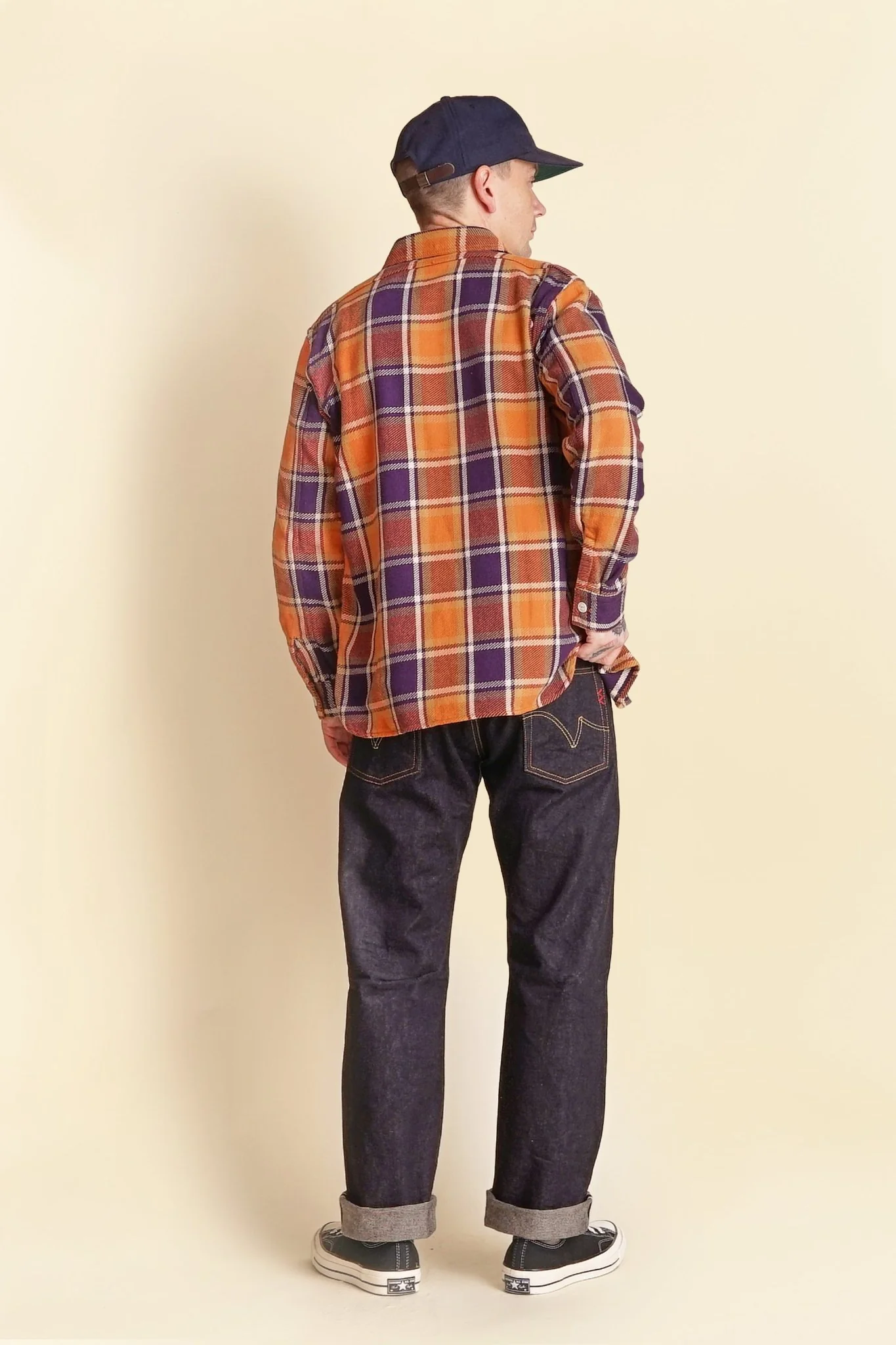 Iron Heart 14oz IH-634S-142 Straight Cut Jeans - Indigo - Image 6