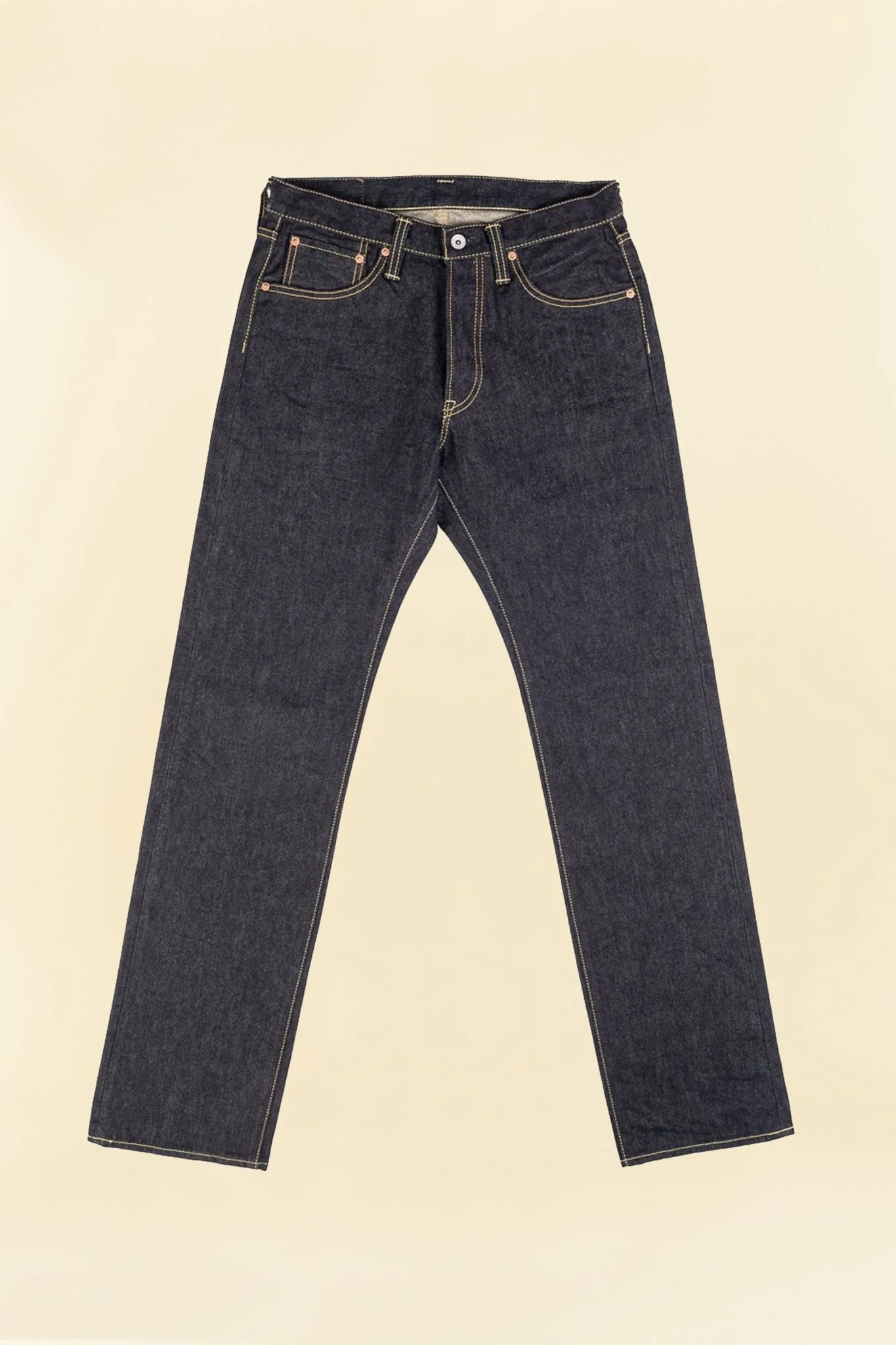 Iron Heart 14oz IH-634S-142 Straight Cut Jeans - Indigo - Image 9