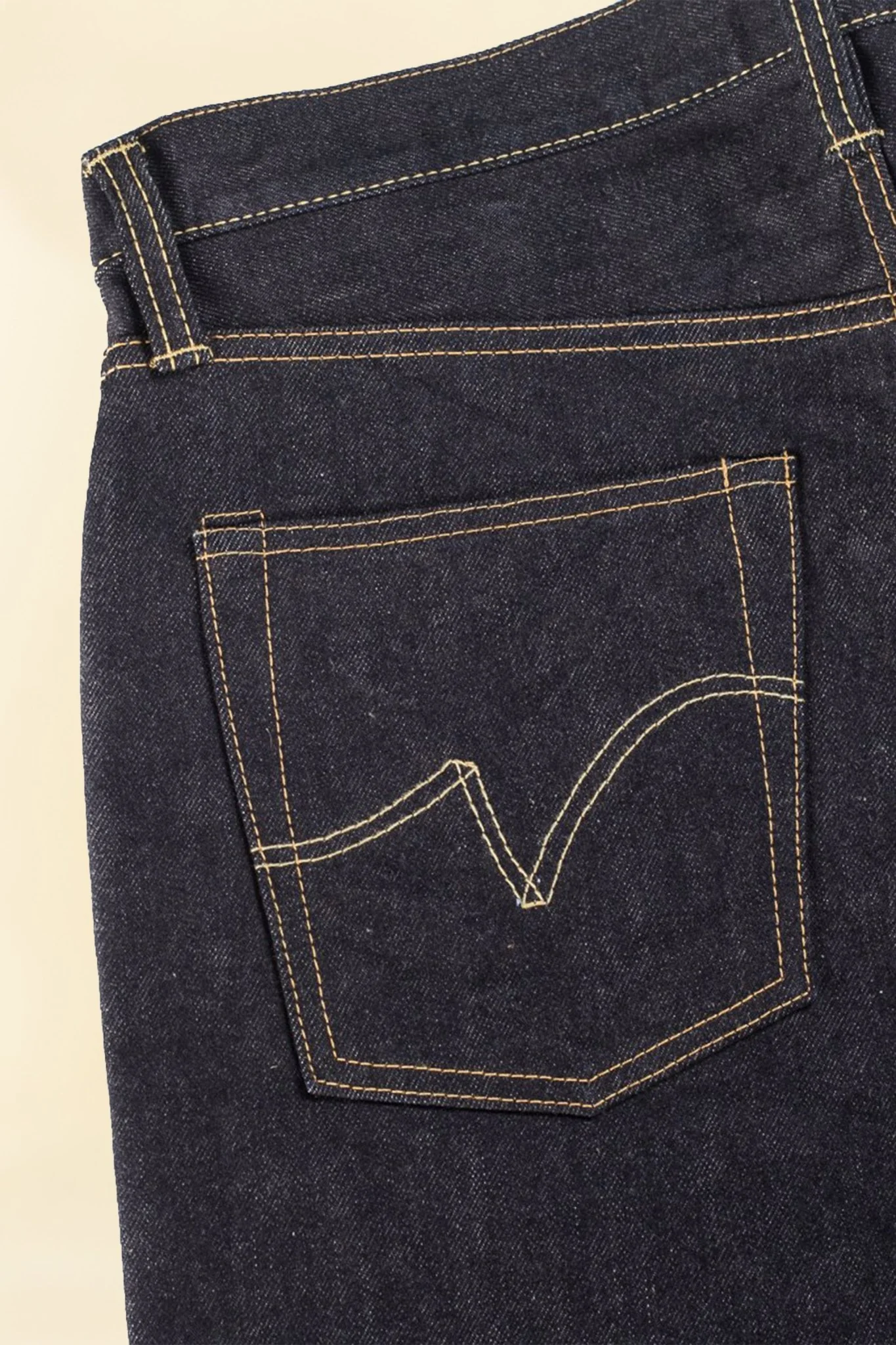 Iron Heart 14oz IH-888S-142 High Rise Tapered Jeans - Indigo - Image 8