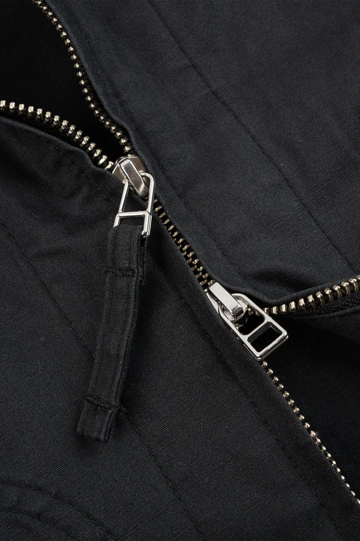 Iron Heart 7oz Rubber Wax Coated Windbreaker - Black - Image 4